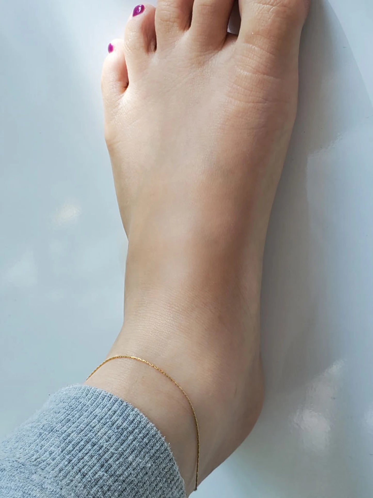 Thread Ultra 925 Silver Anklet