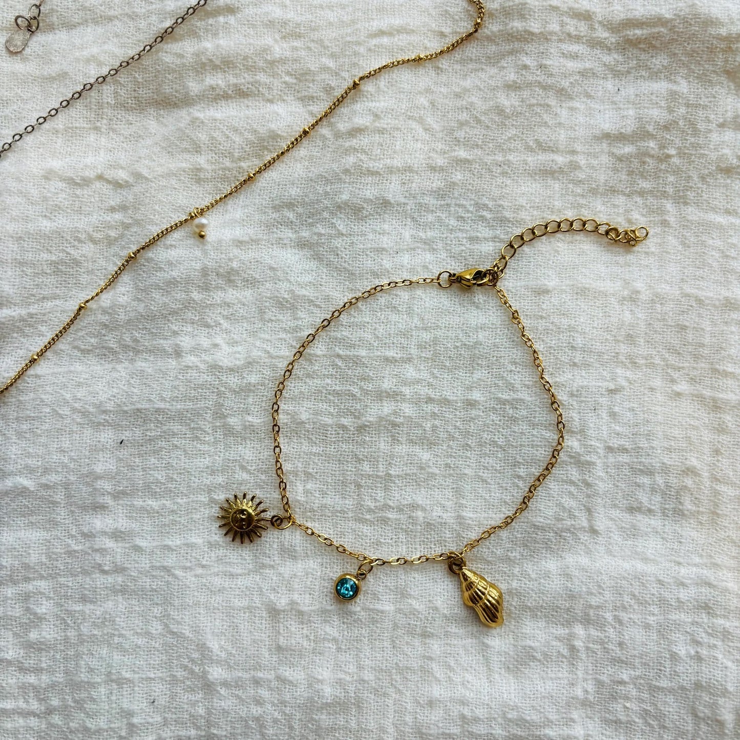 Surfer 925 Silver Anklet