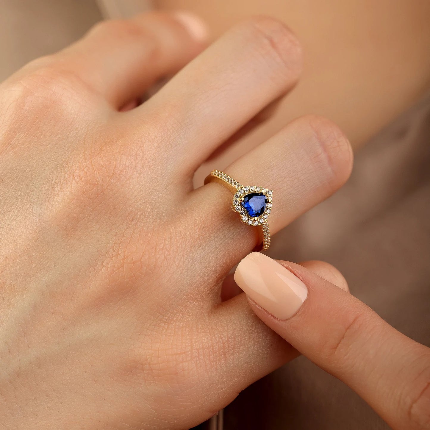 Dainty 925 Silver Ring Set