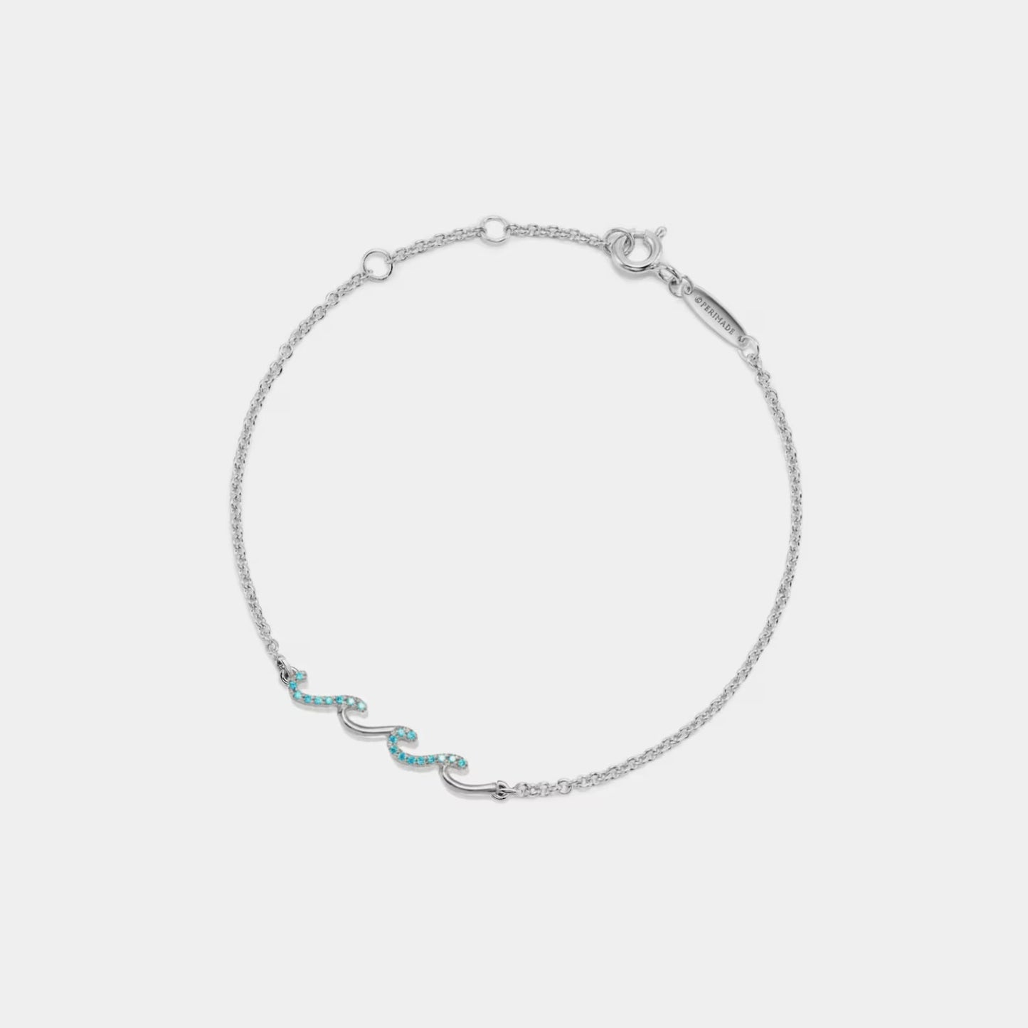 Ocean Wave 925 Silver Anklet