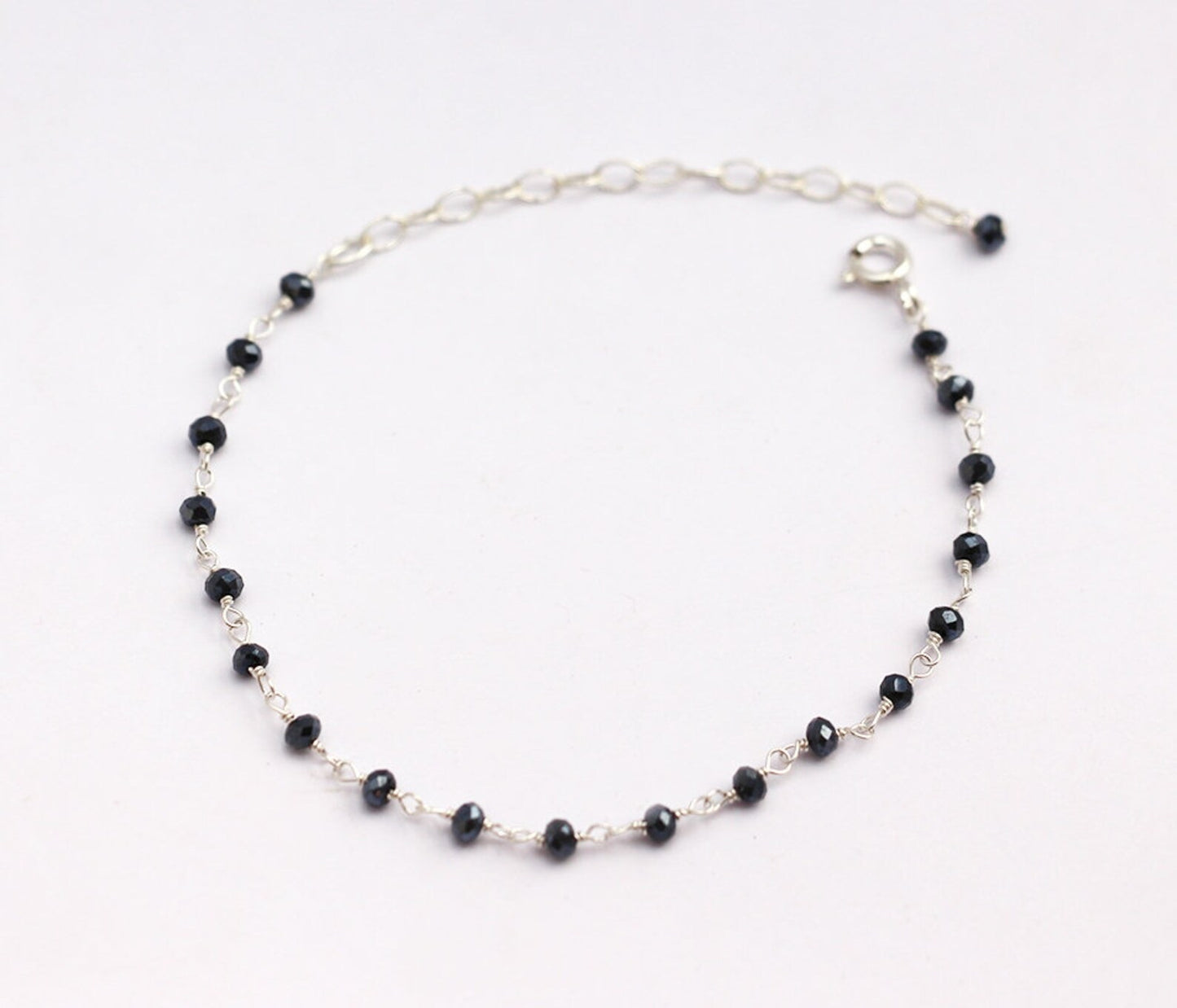 Boho 925 Silver Anklet