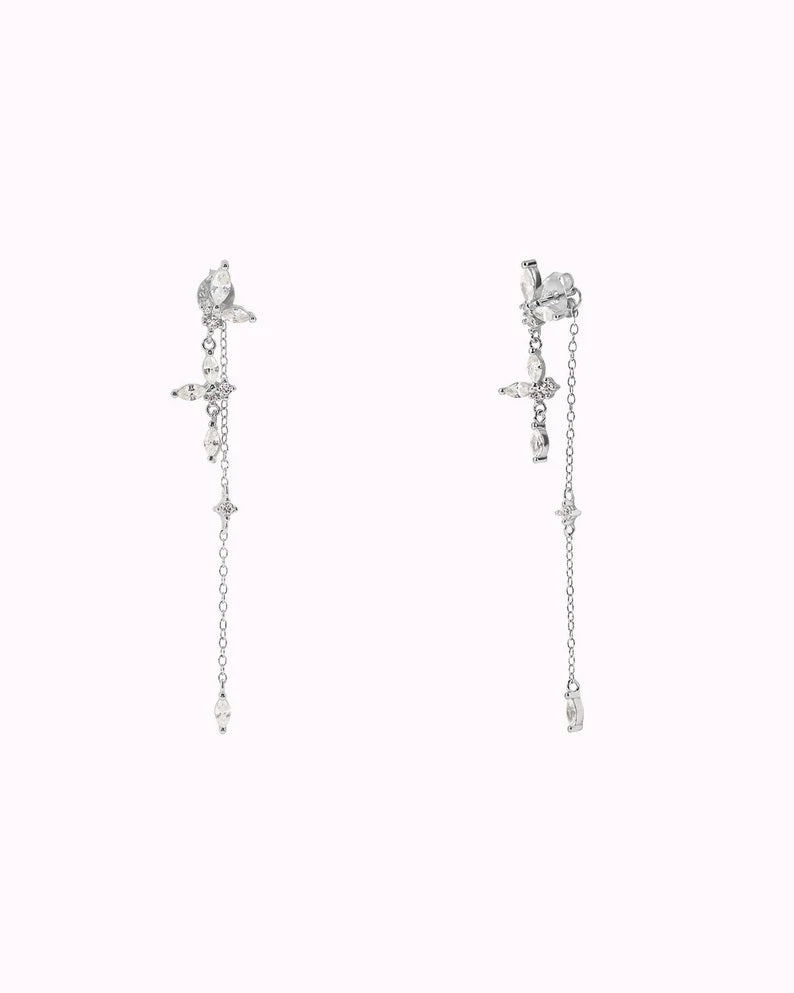 Jacklet Sui Dhaga 925 silver Earring