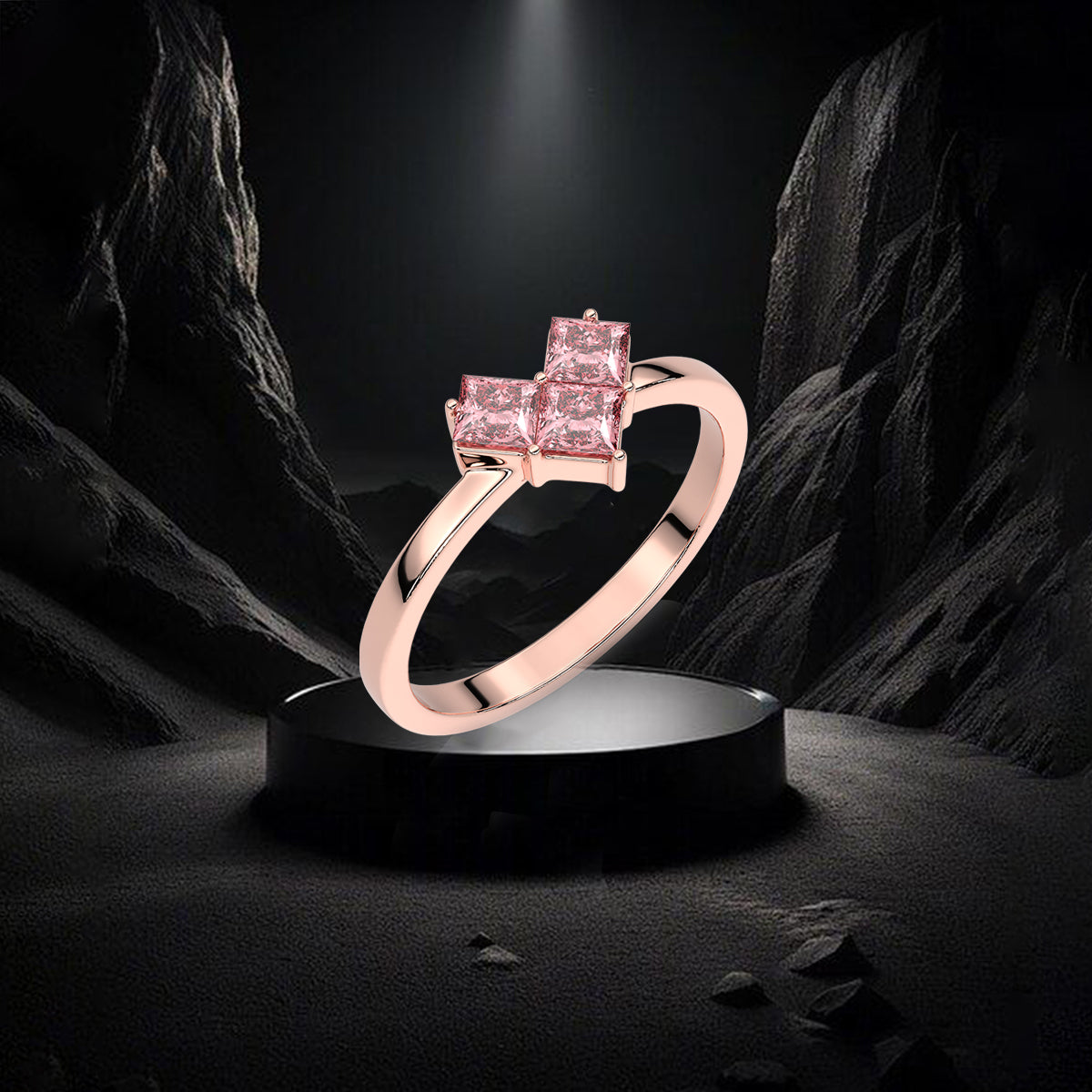 Fancy Heart 925 Silver Ring