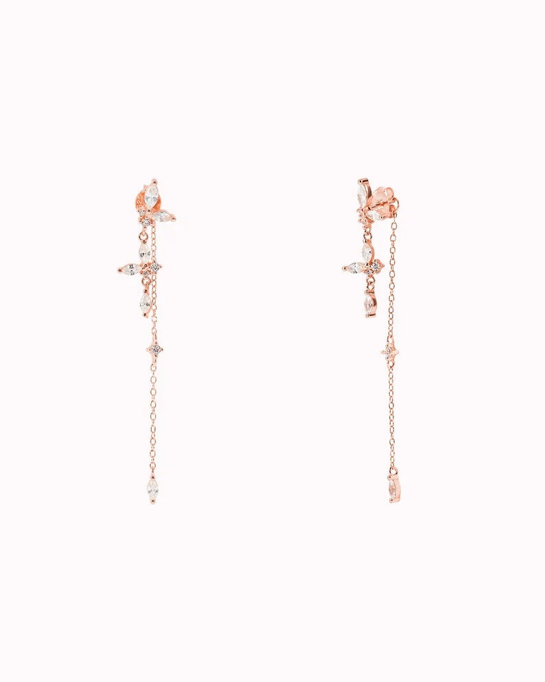 Jacklet Sui Dhaga 925 silver Earring