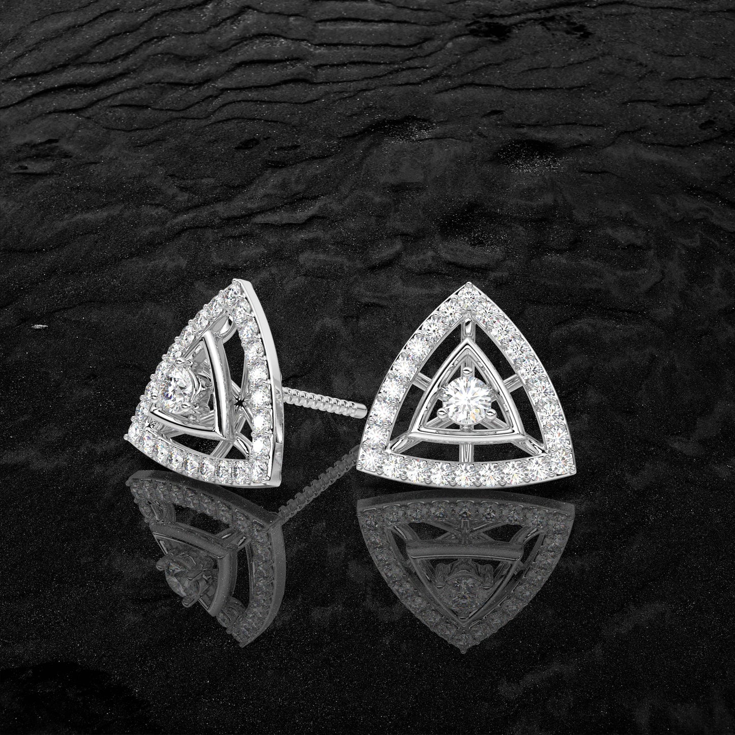 Triane Sterling Silver Earring