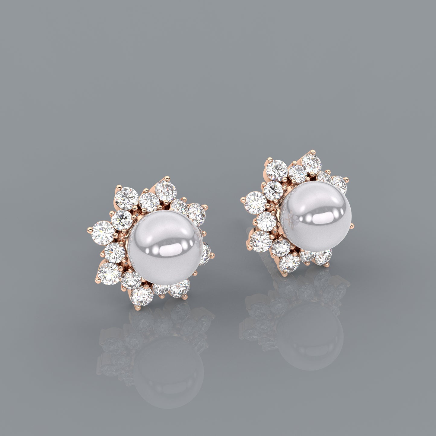 Zaver Moissanite Diamond 925 Silver Earring