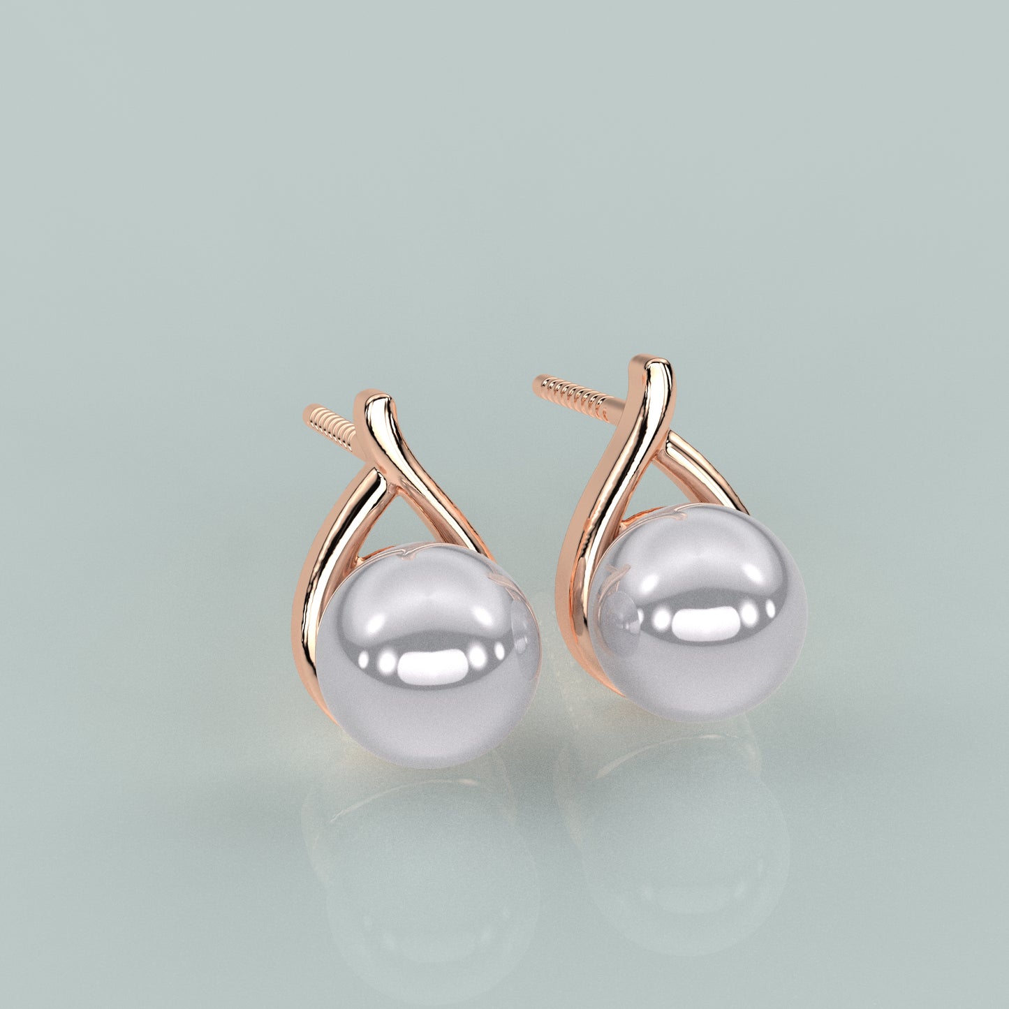 Sheel Pearl 925 Silver Earring