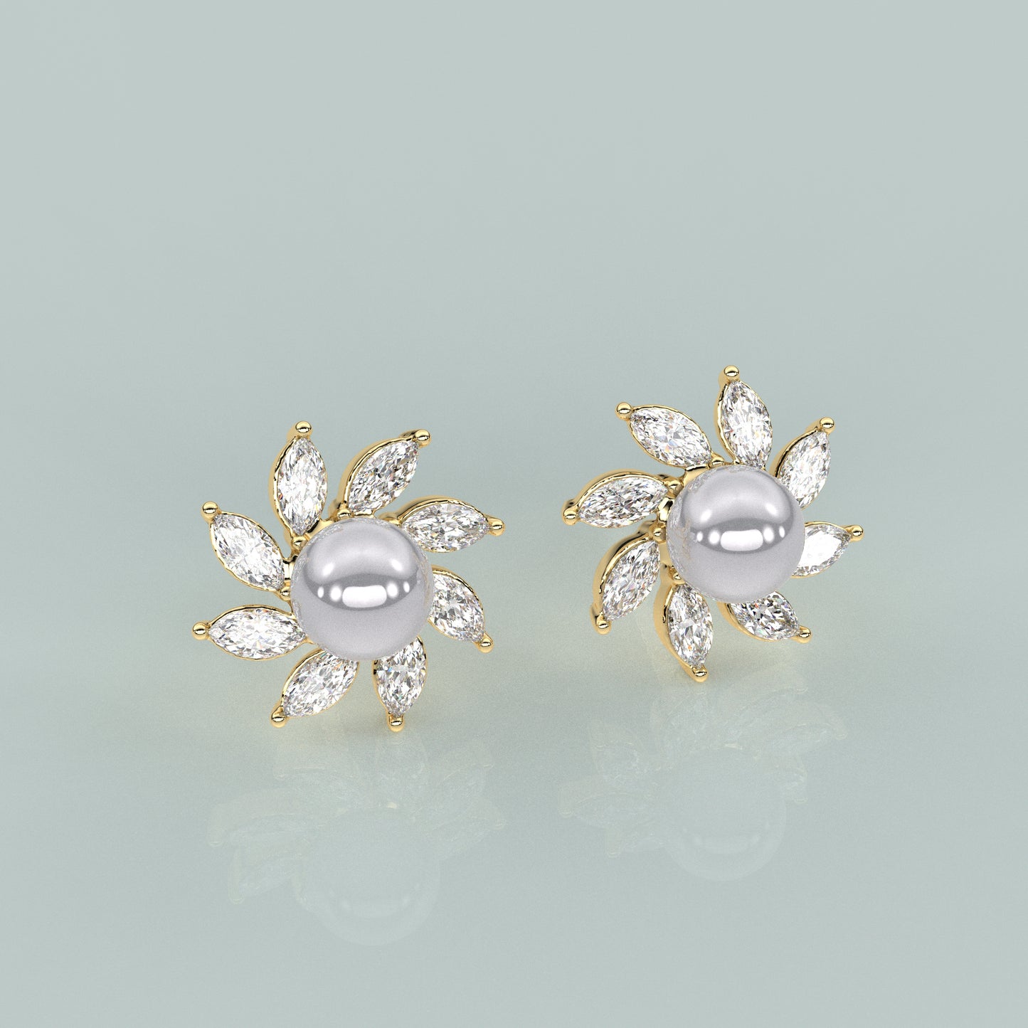 Jargis Moissanite Diamond 925 Silver Earring