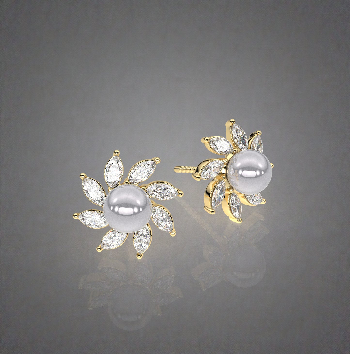 Jargis Moissanite Diamond 925 Silver Earring