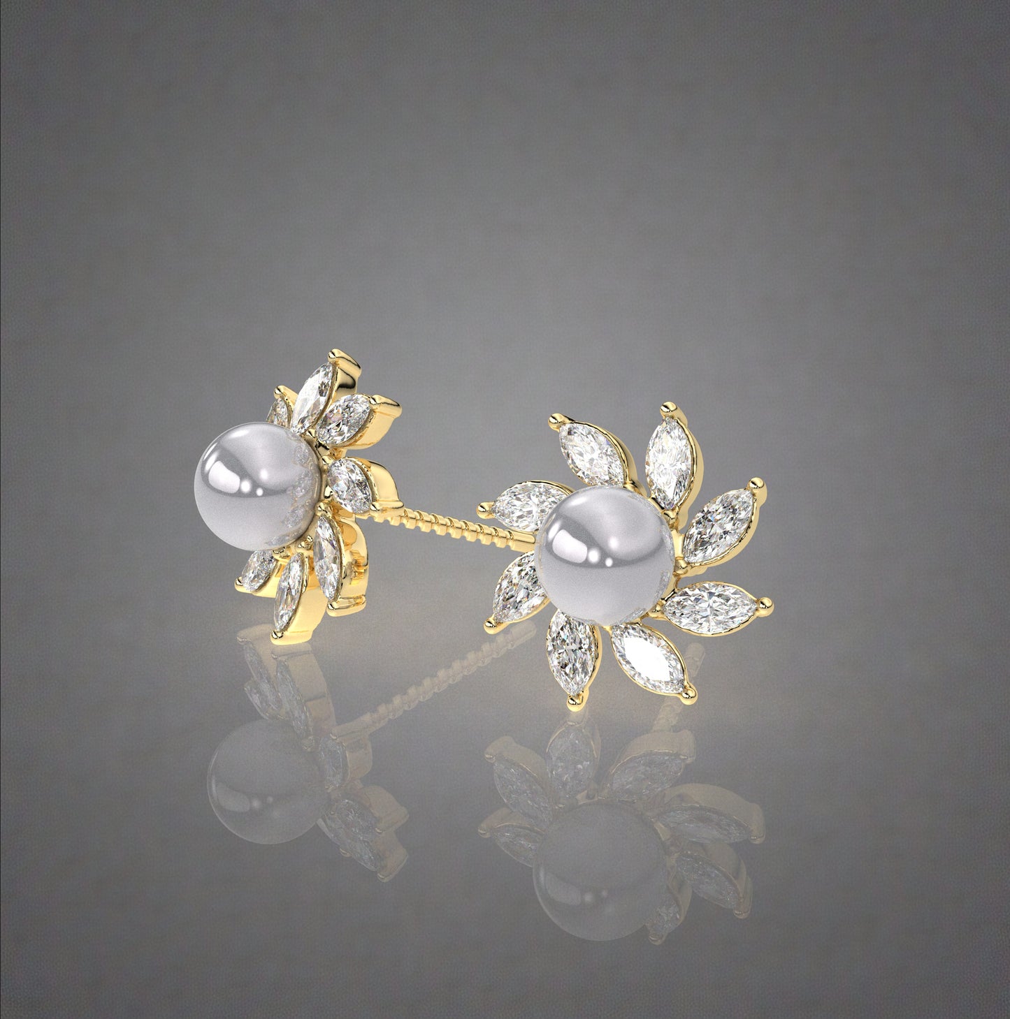 Jargis Moissanite Diamond 925 Silver Earring