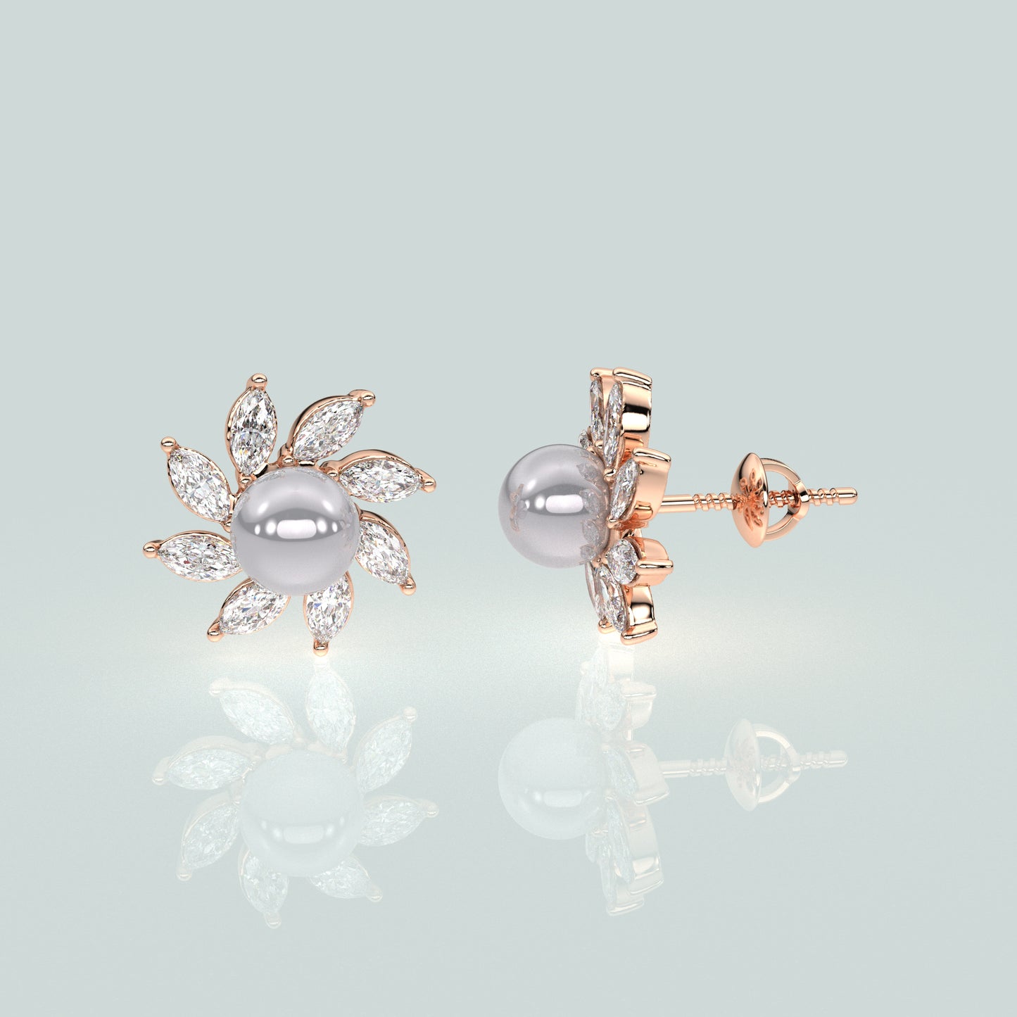 Jargis Moissanite Diamond 925 Silver Earring