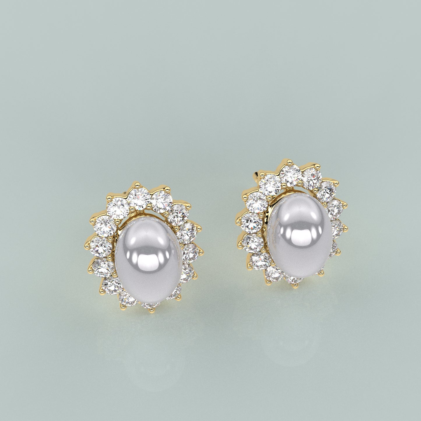 Isaac Moissanite Diamond 925 Silver Earring