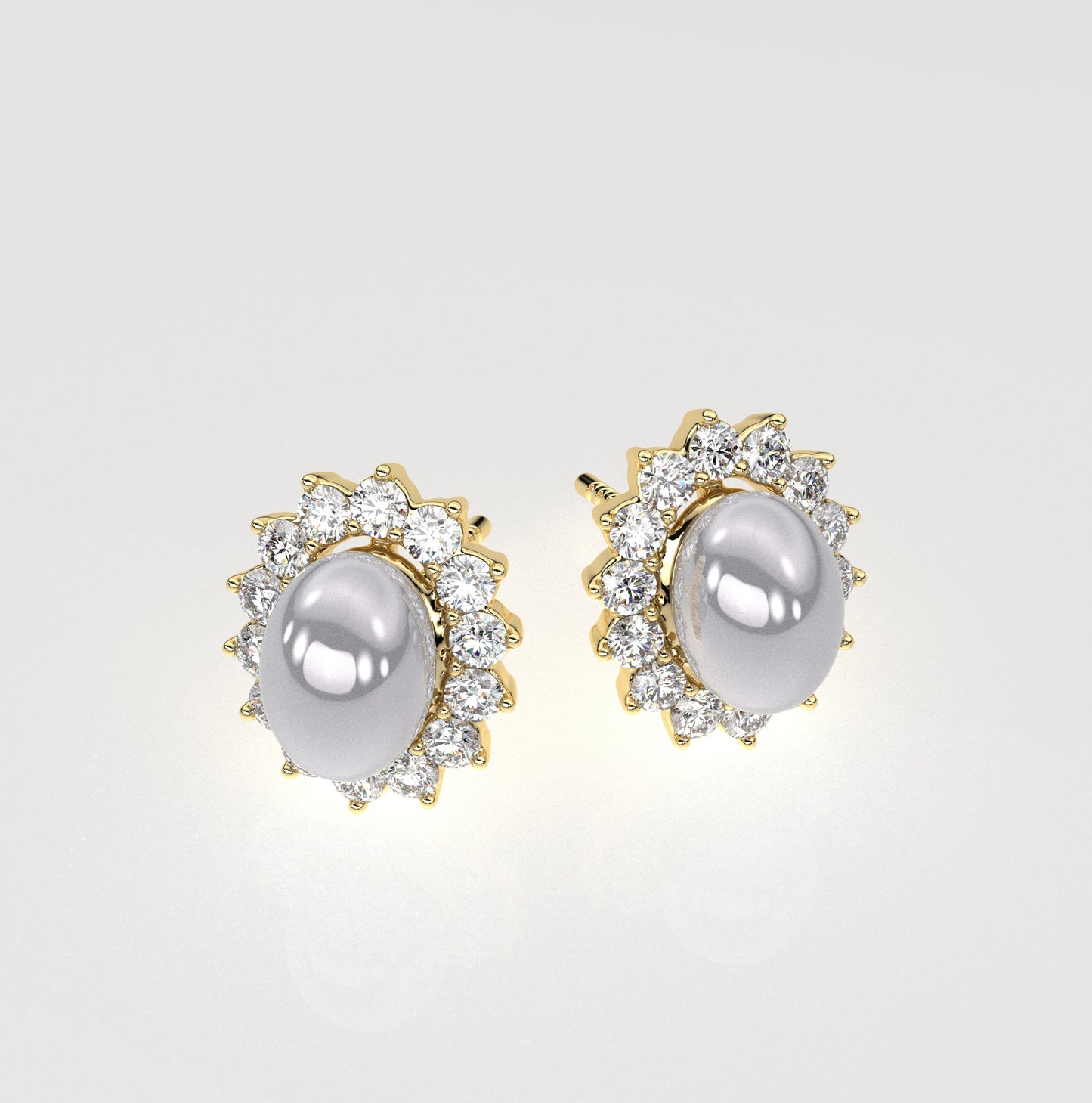 Isaac Moissanite Diamond 925 Silver Earring