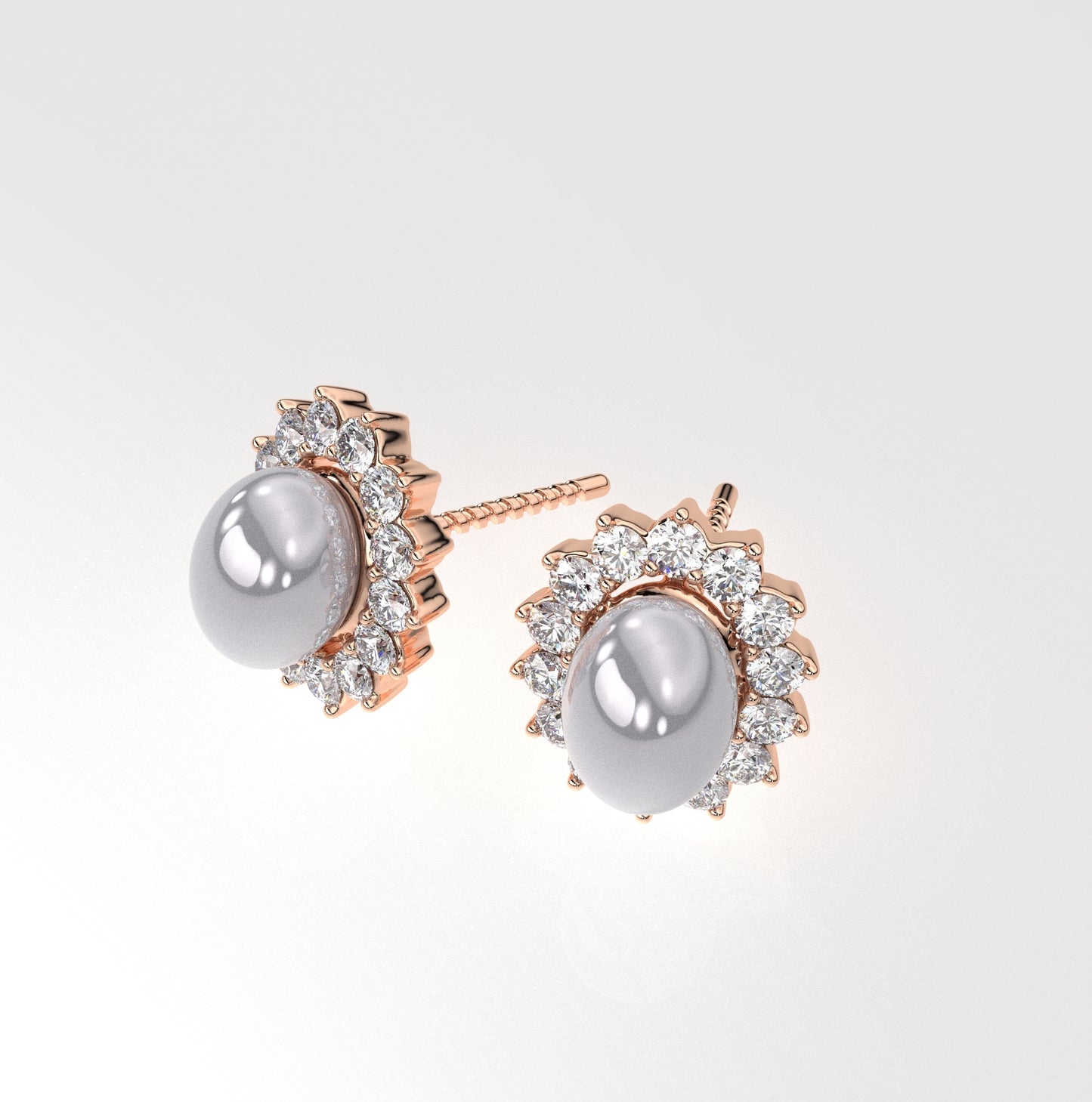 Isaac Moissanite Diamond 925 Silver Earring