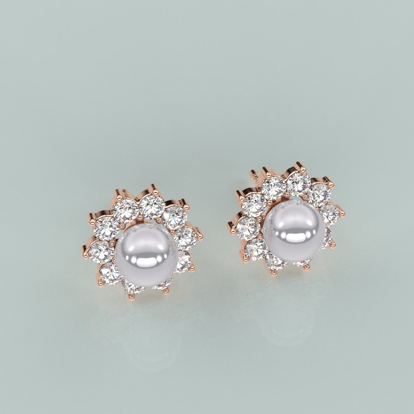 Classy Moissanite Diamond 925 Silver Earring