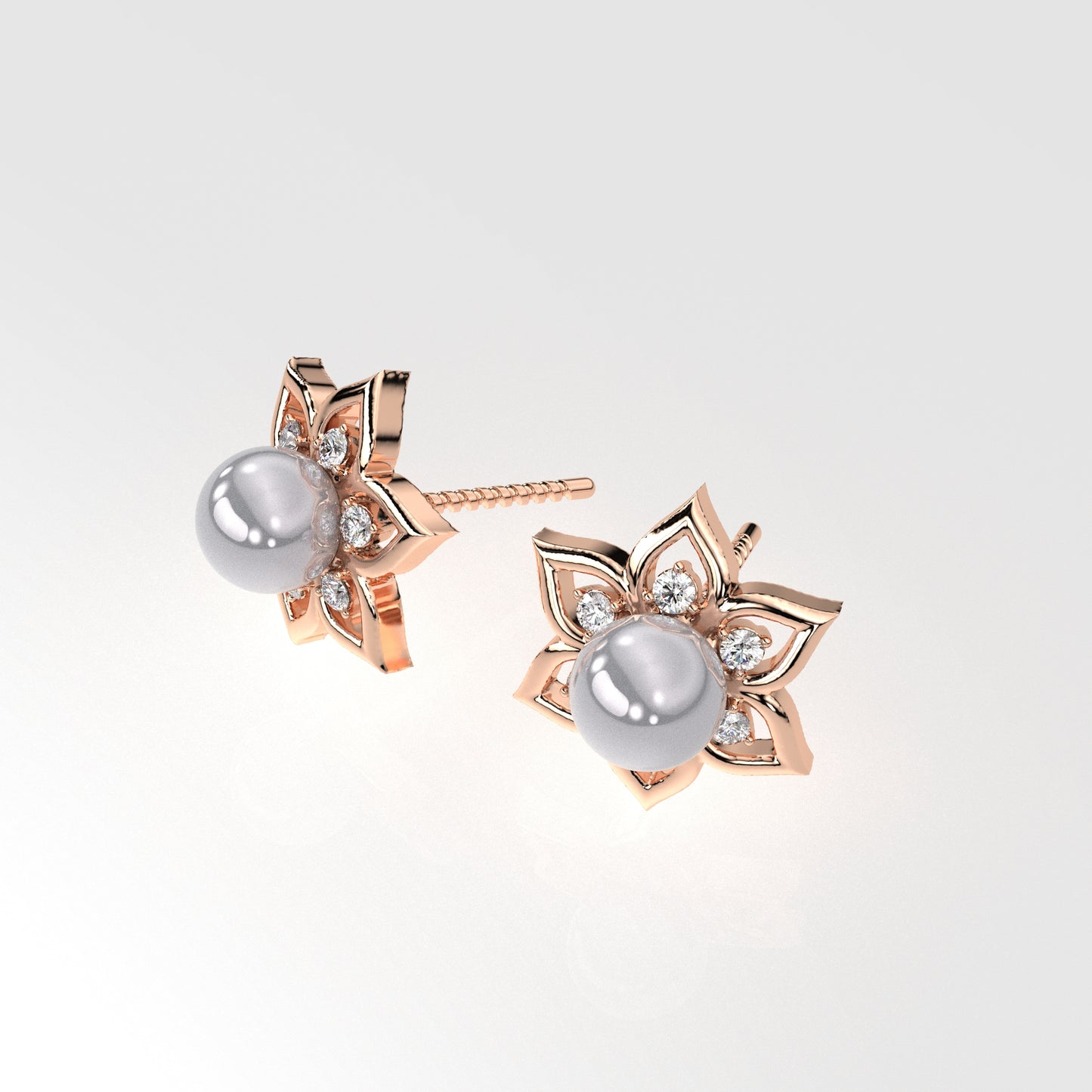 Delightful Moissanite Diamond 925 Silver Earring