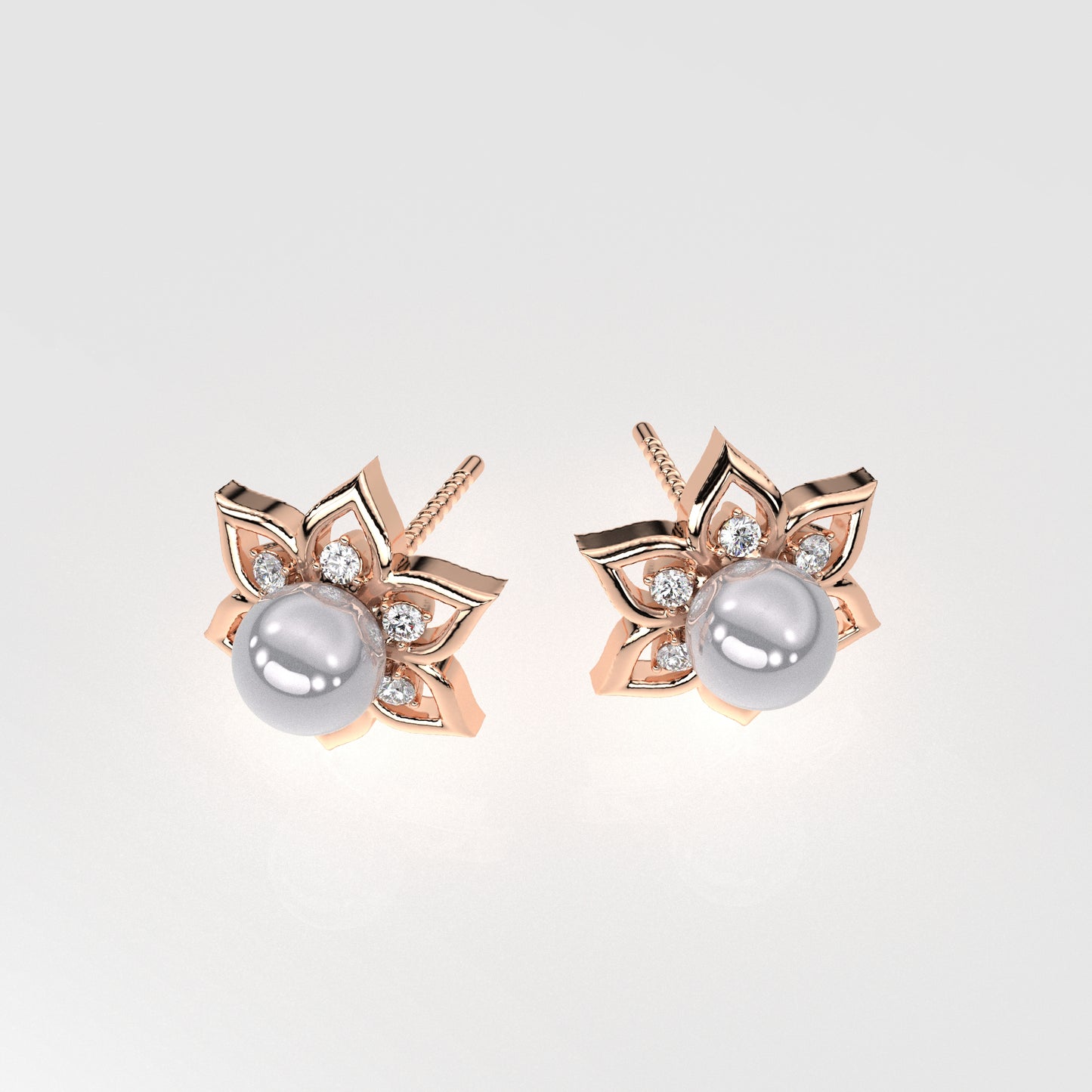 Delightful Moissanite Diamond 925 Silver Earring