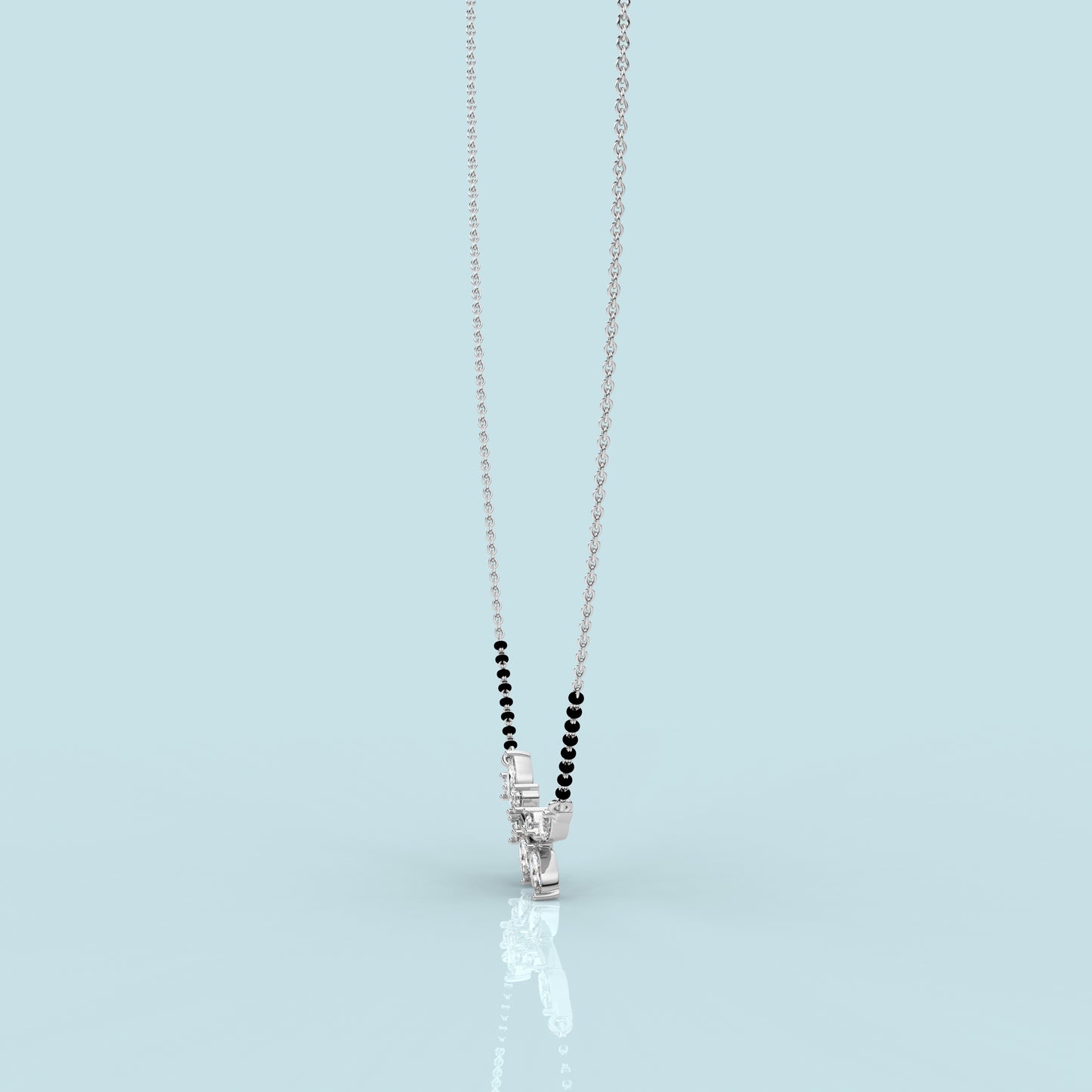 Lily 925 Silver Mangalsutra