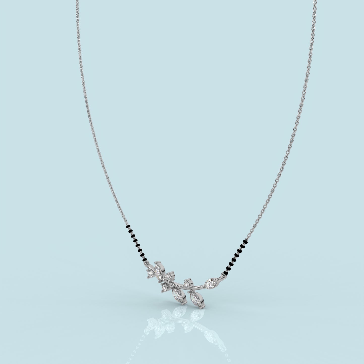 Lily 925 Silver Mangalsutra