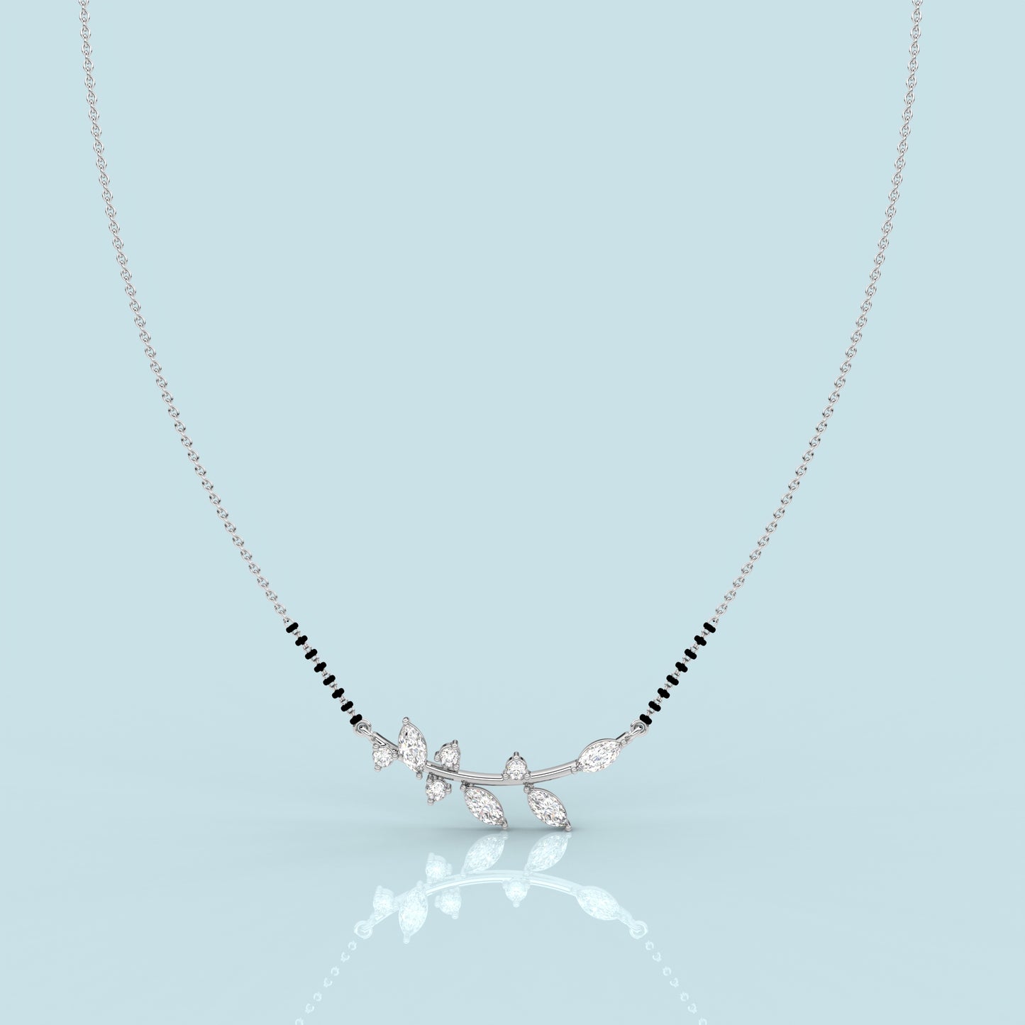 Lily 925 Silver Mangalsutra