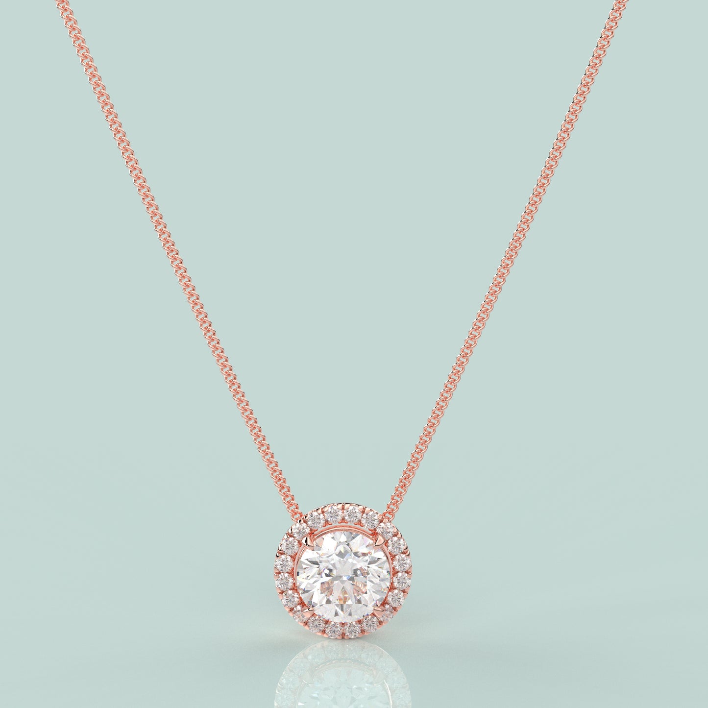 Nistra Moissanite Diamond 925 Silver Necklace