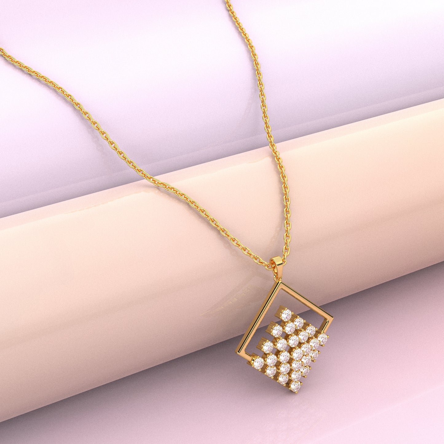Farold Moissanite Diamond 925 Sterling Silver Necklace