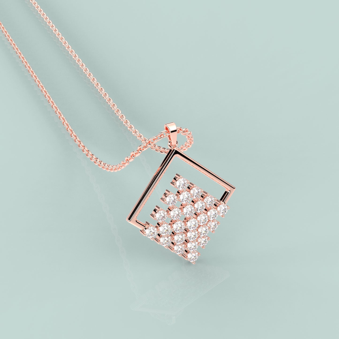 Farold Moissanite Diamond 925 Sterling Silver Necklace