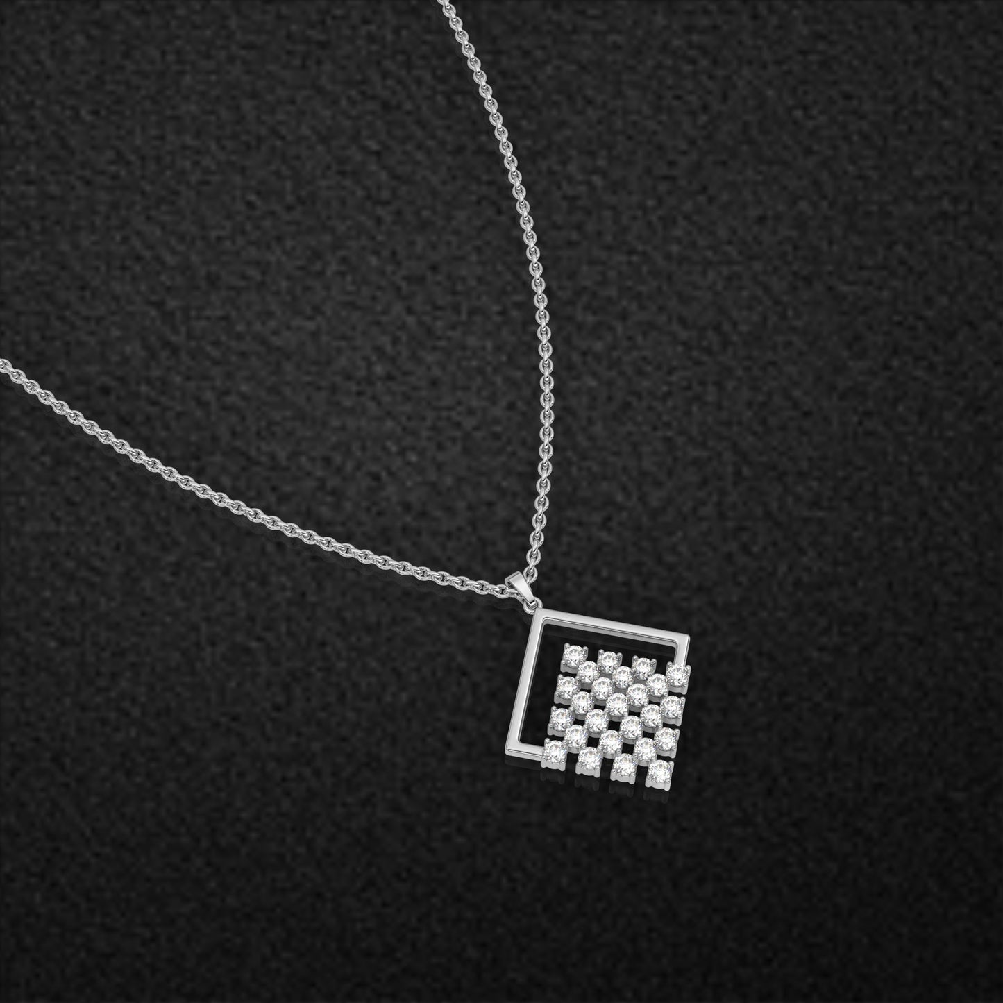 Farold Moissanite Diamond 925 Sterling Silver Necklace