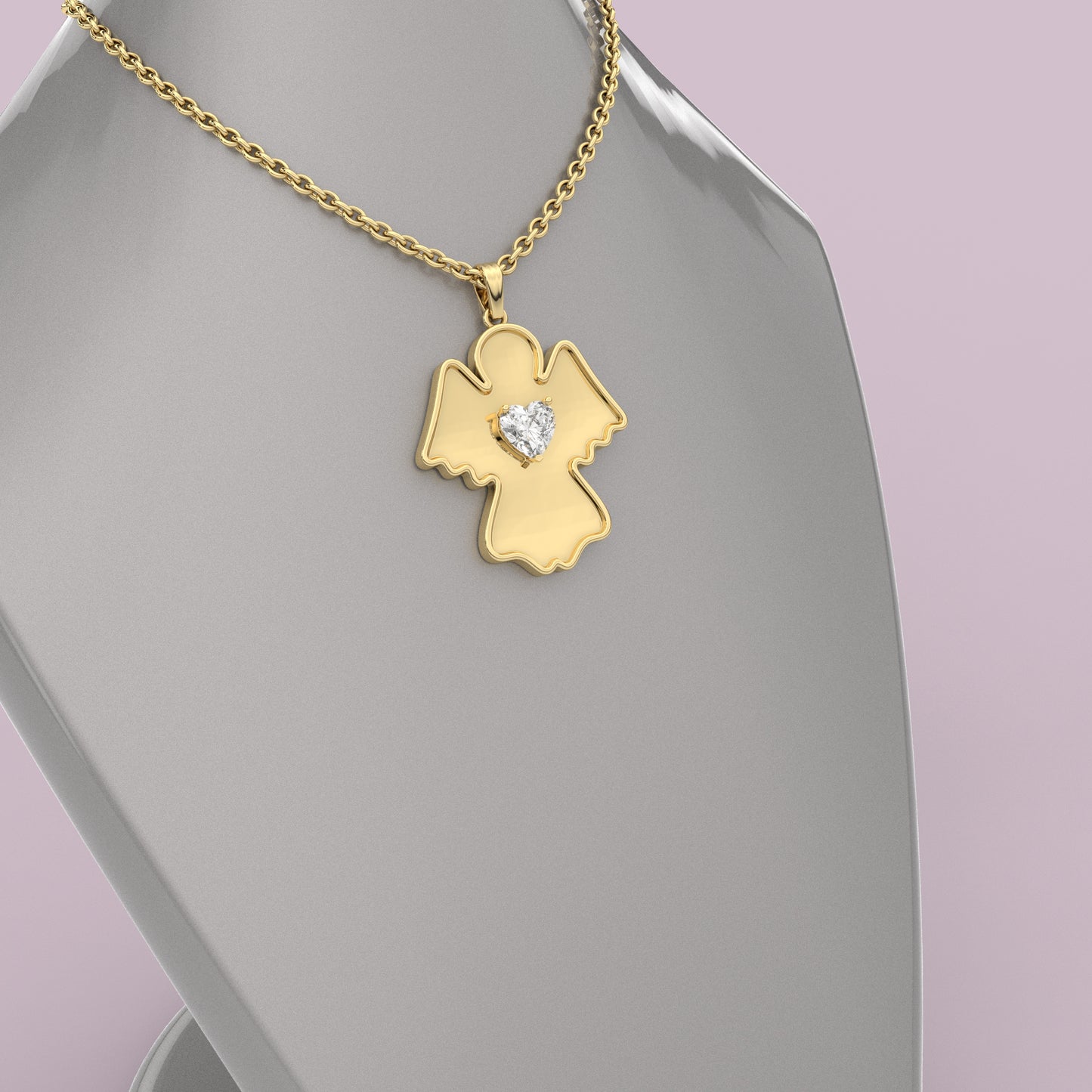 Fairy Moissanite Diamond925 Silver Necklace