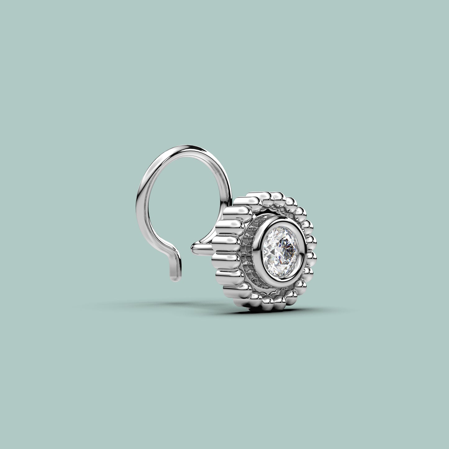 Primrose 925 Sterling Silver Nose Pin