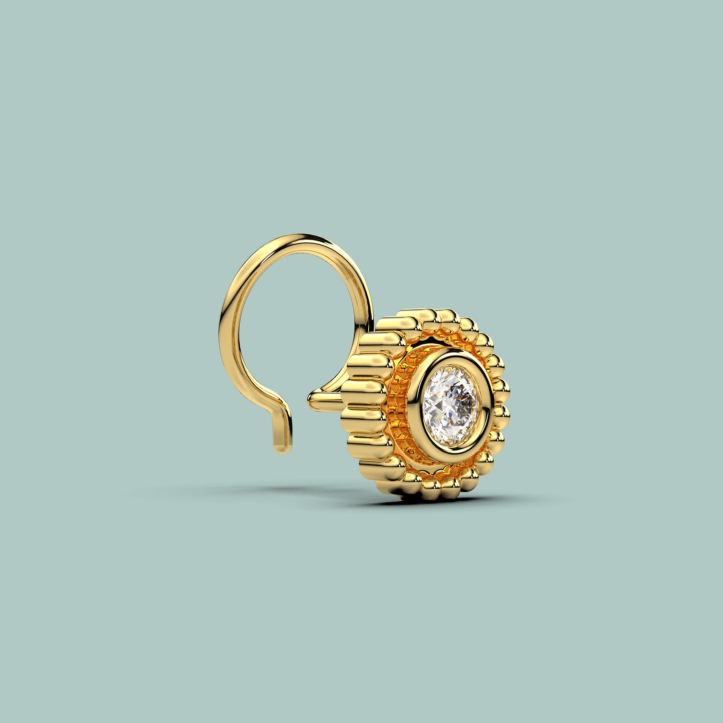 Primrose 925 Sterling Silver Nose Pin