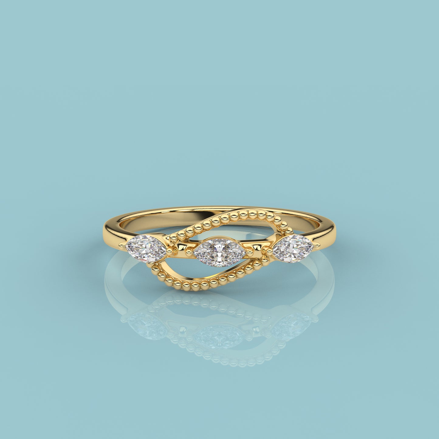 Moissanite Diamond 925 Silver Ring