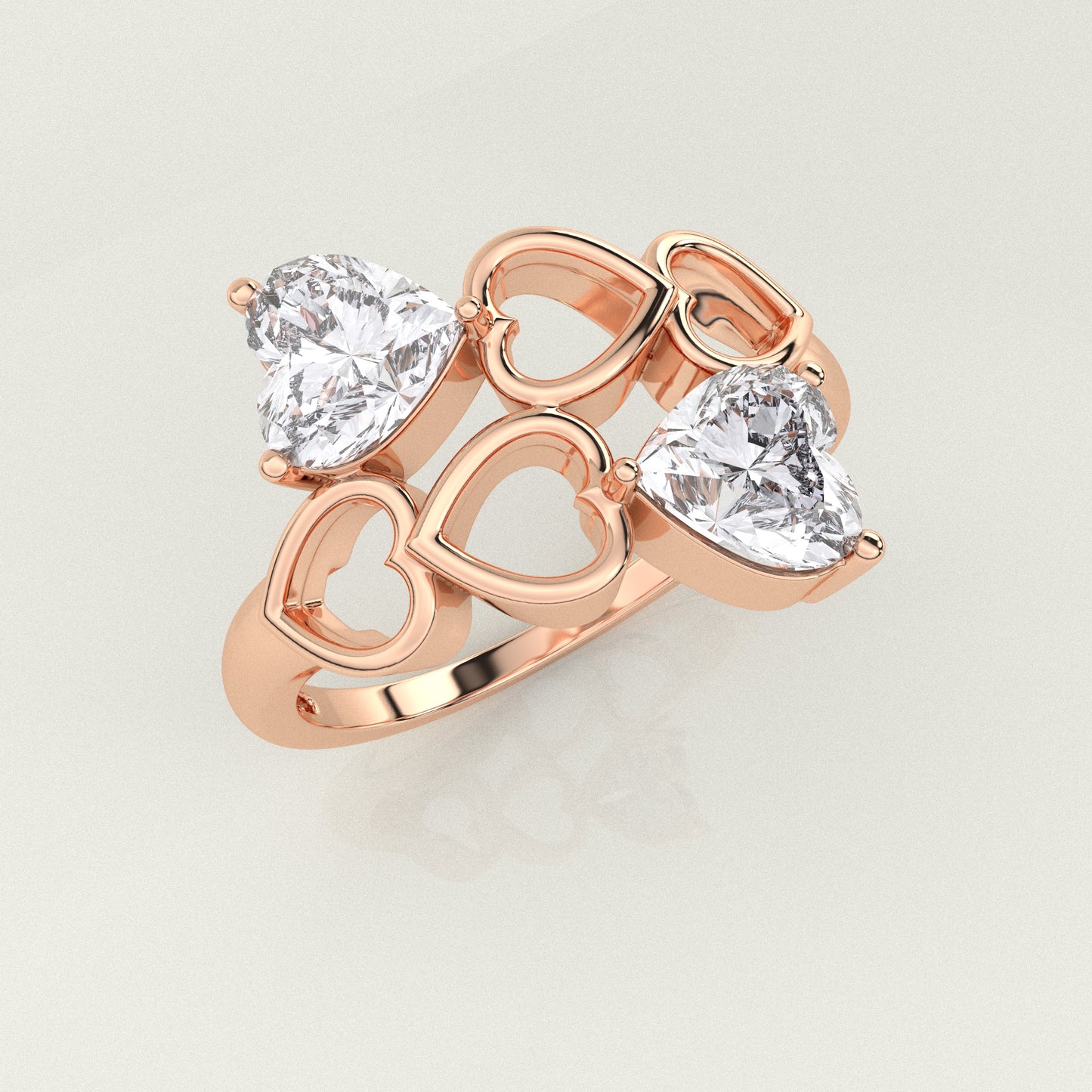 Moissanite Diamond 925 Silver Ring