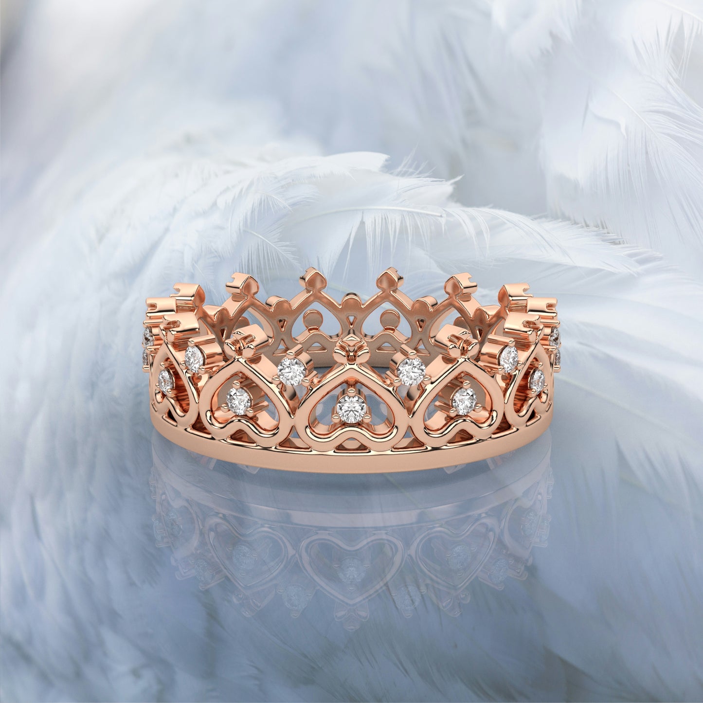 Bunny Moissanite Diamond925 Silver Ring
