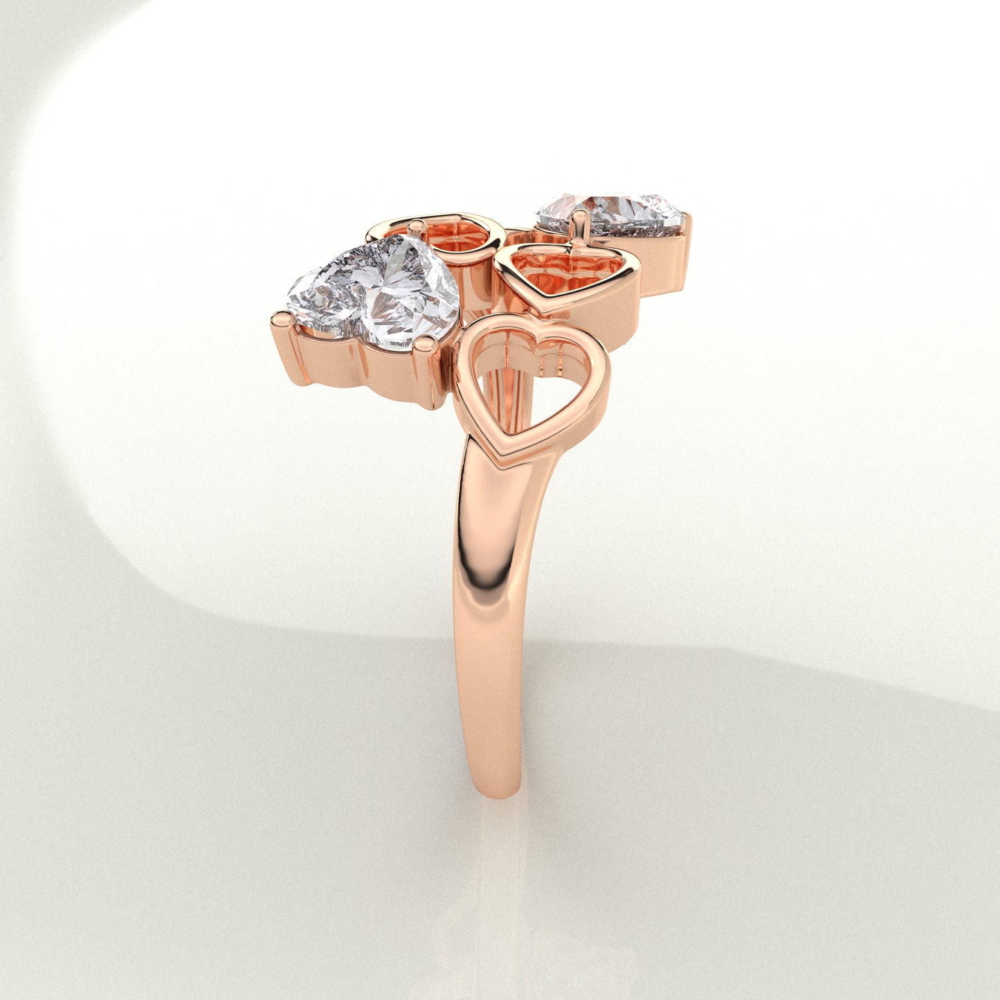 Moissanite Diamond 925 Silver Ring