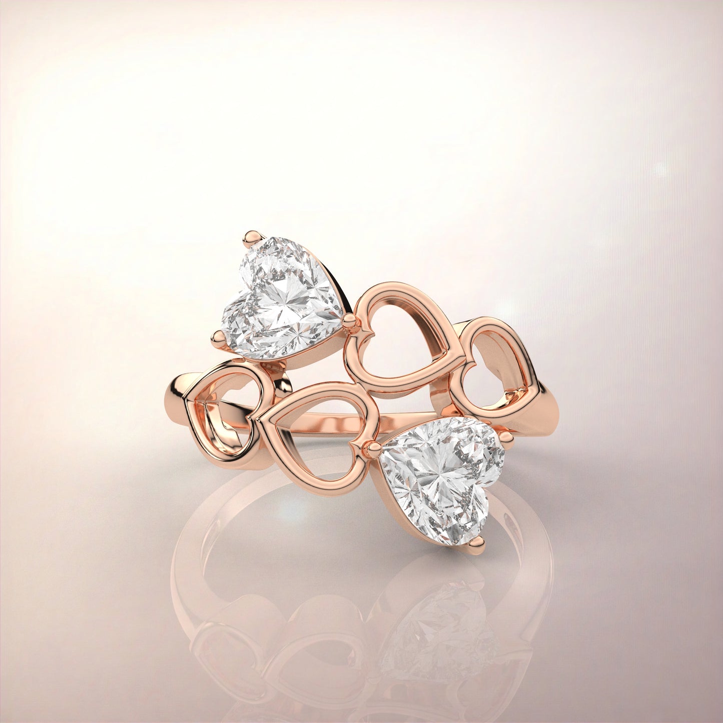Moissanite Diamond 925 Silver Ring