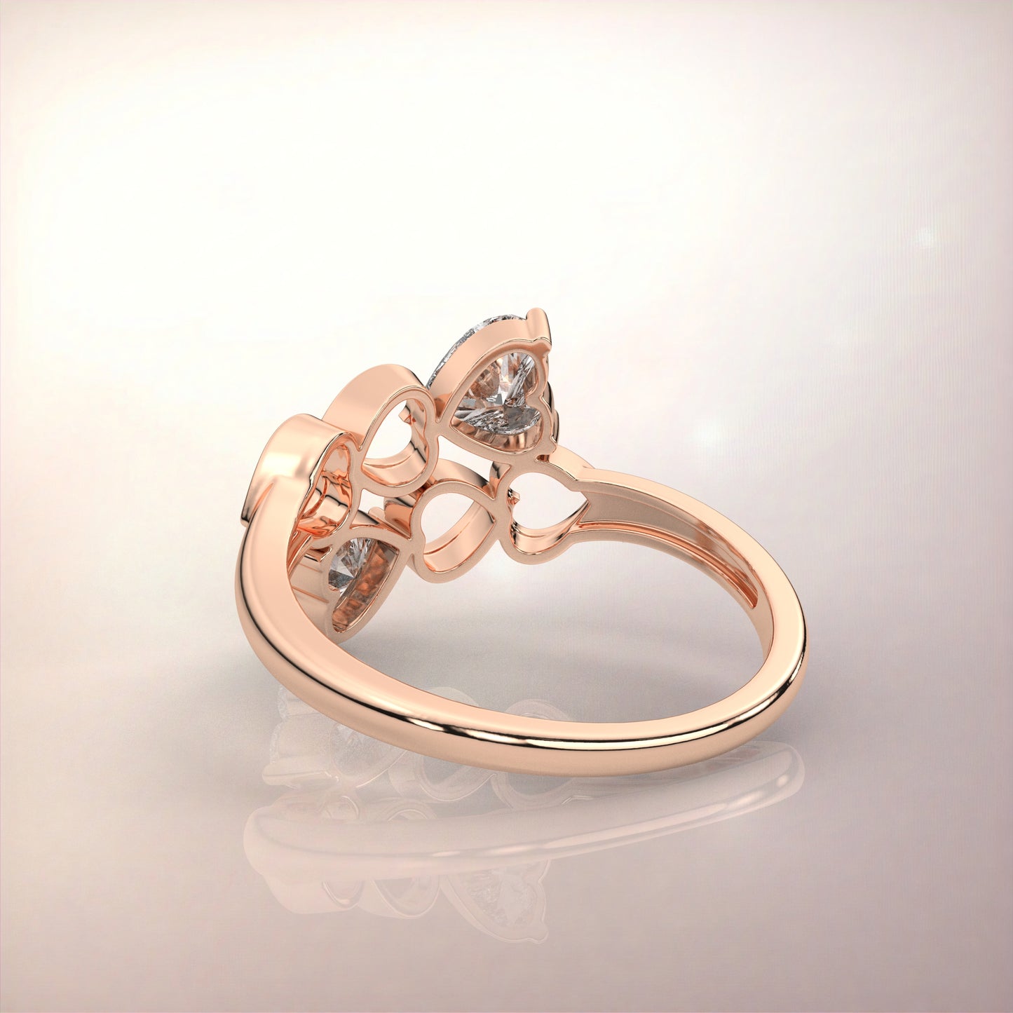 Moissanite Diamond 925 Silver Ring