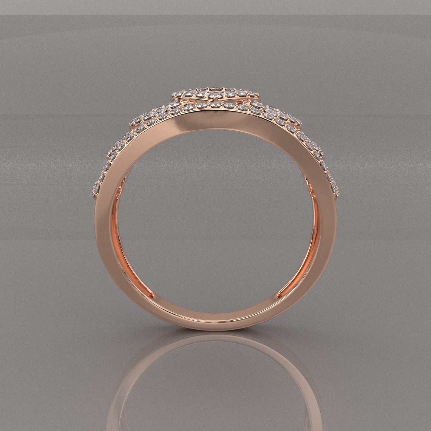 Fanni Moissanite Diamond925 Silver Ring