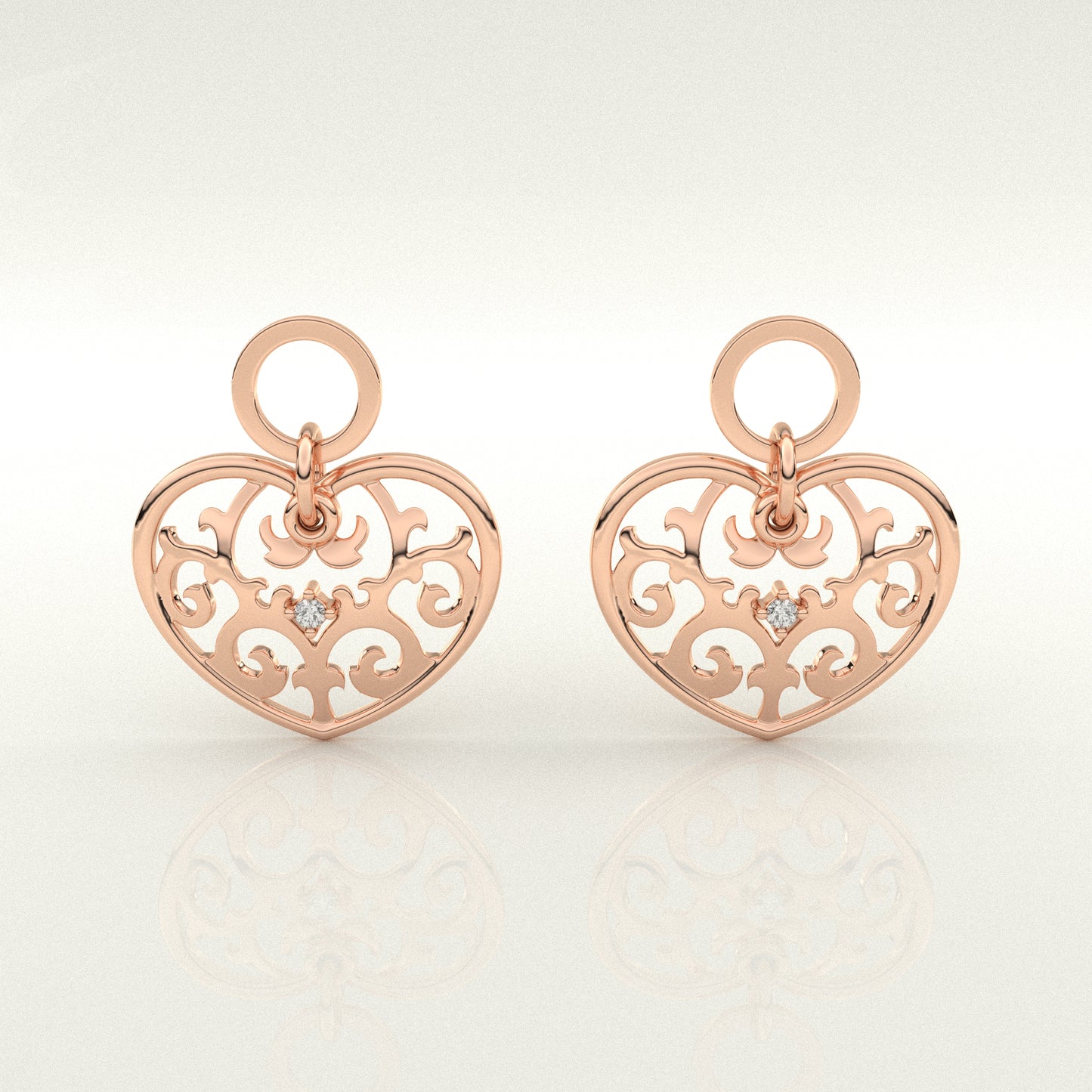 Earship Moissanite Diamond 925 Silver Earring