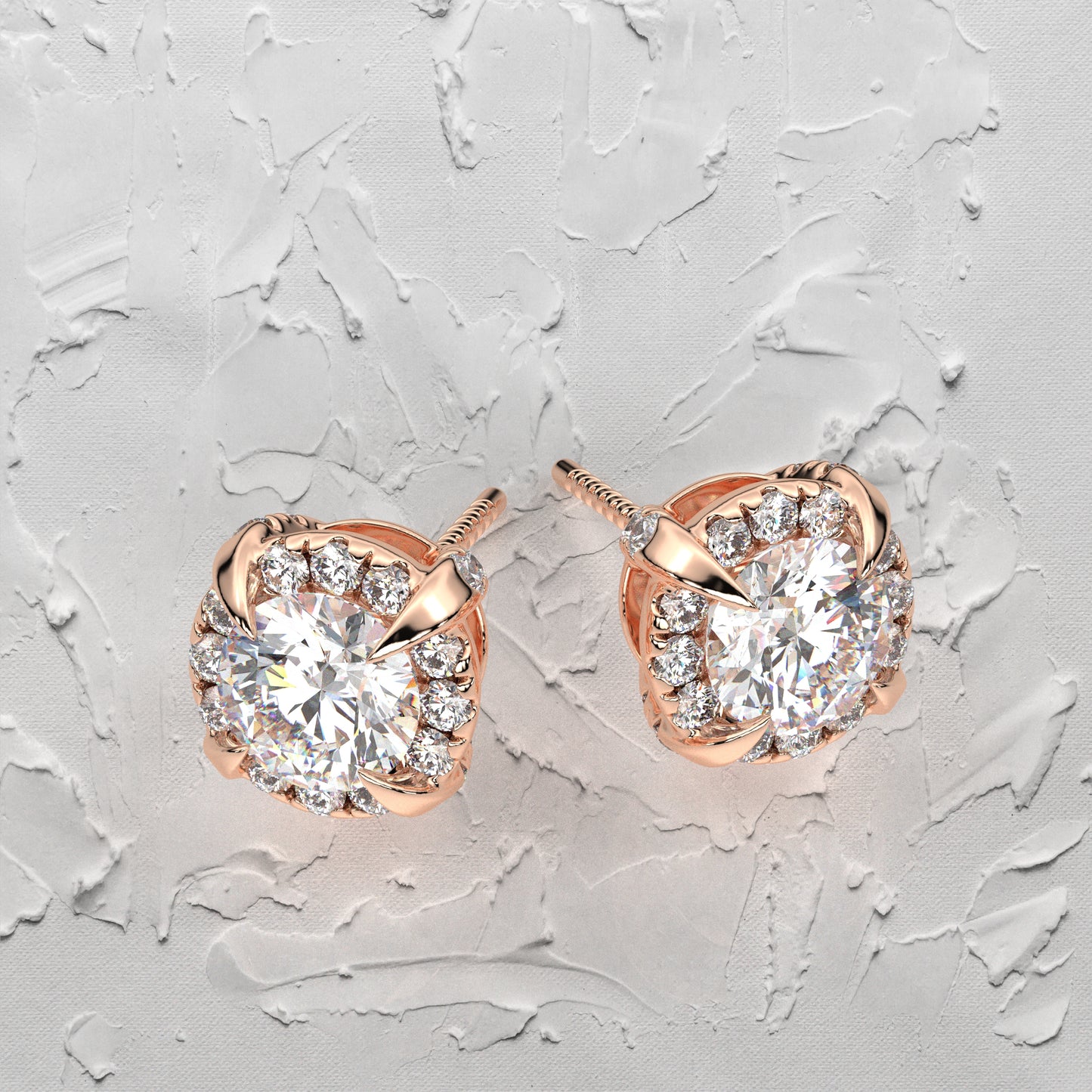 Highspark Moissanite Diamond 925 Silver Earring