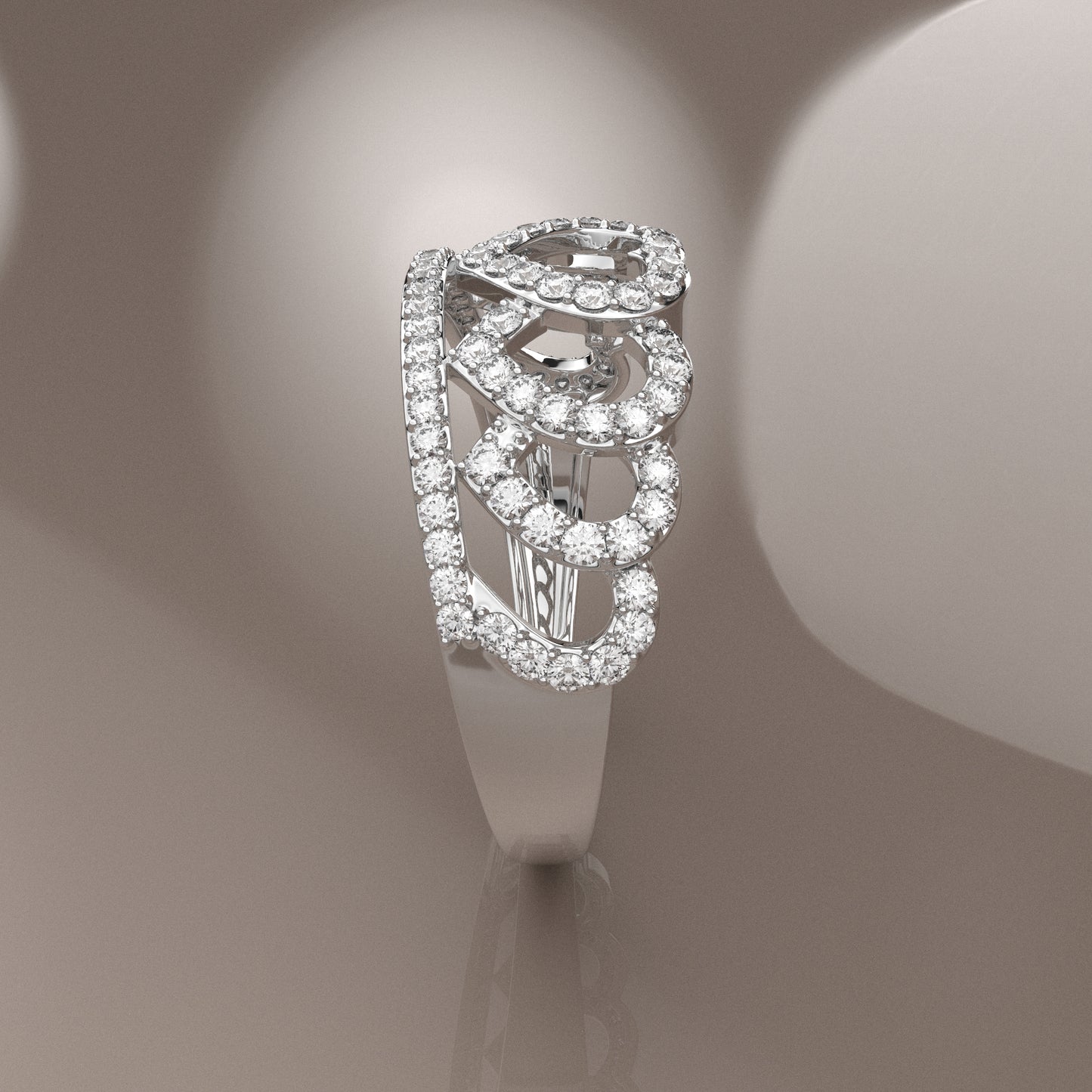 Fanni Moissanite Diamond925 Silver Ring