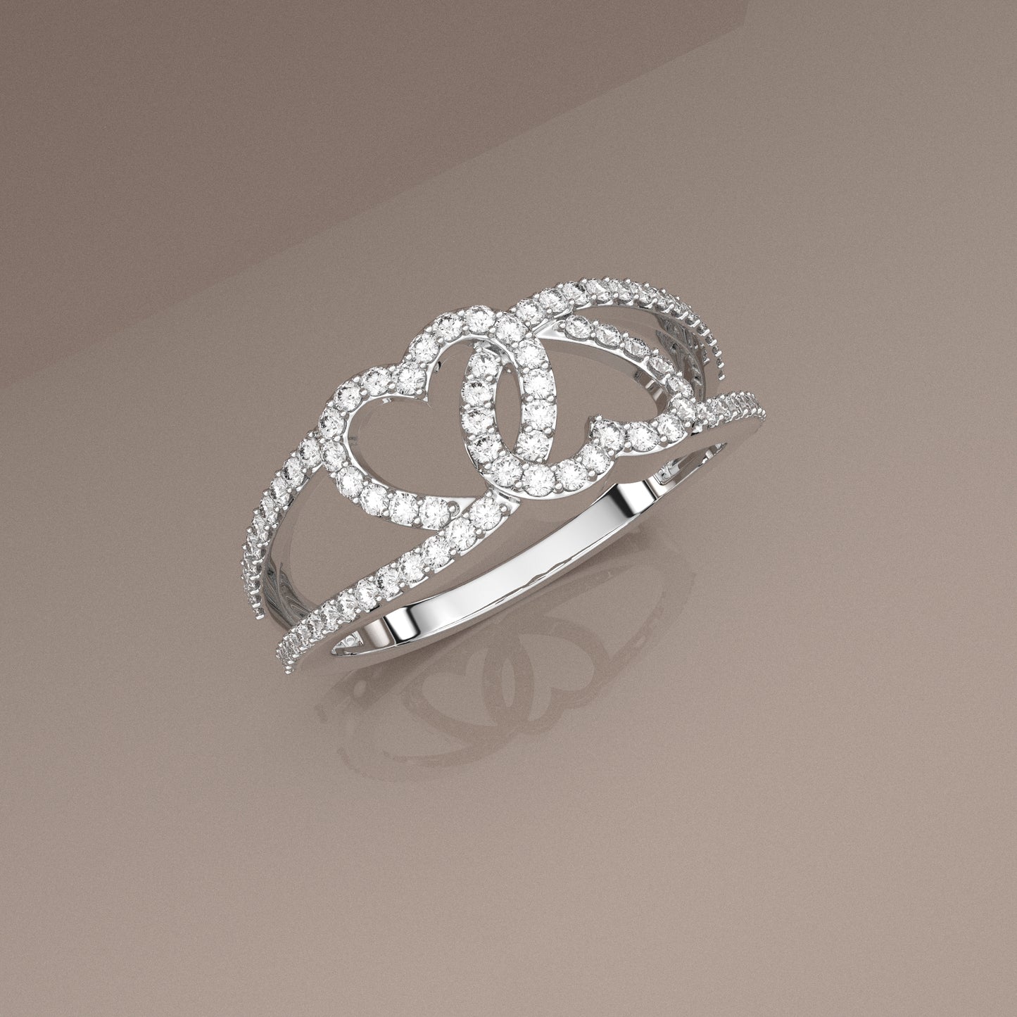 Cathaoir Moissanite Diamond 925 Silver Ring