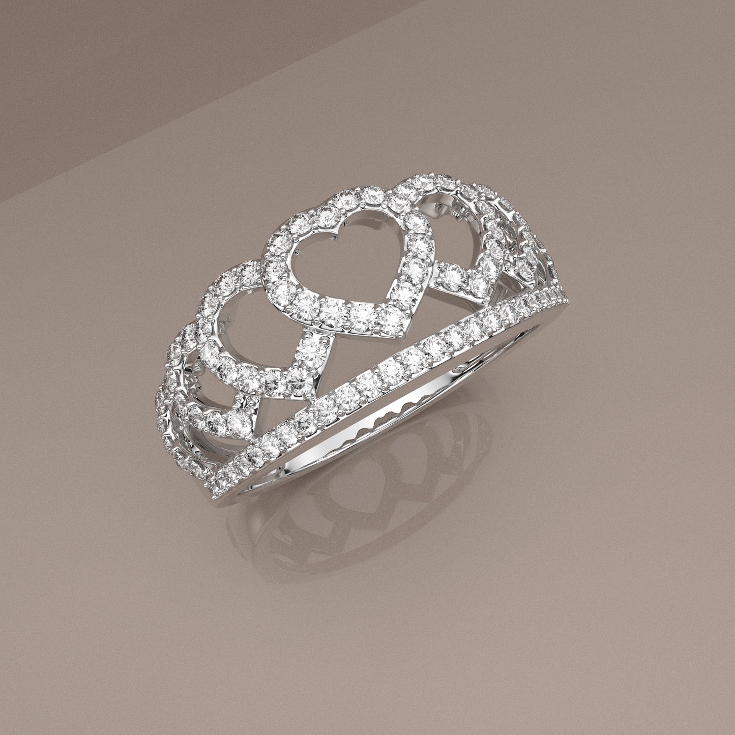 Fanni Moissanite Diamond925 Silver Ring