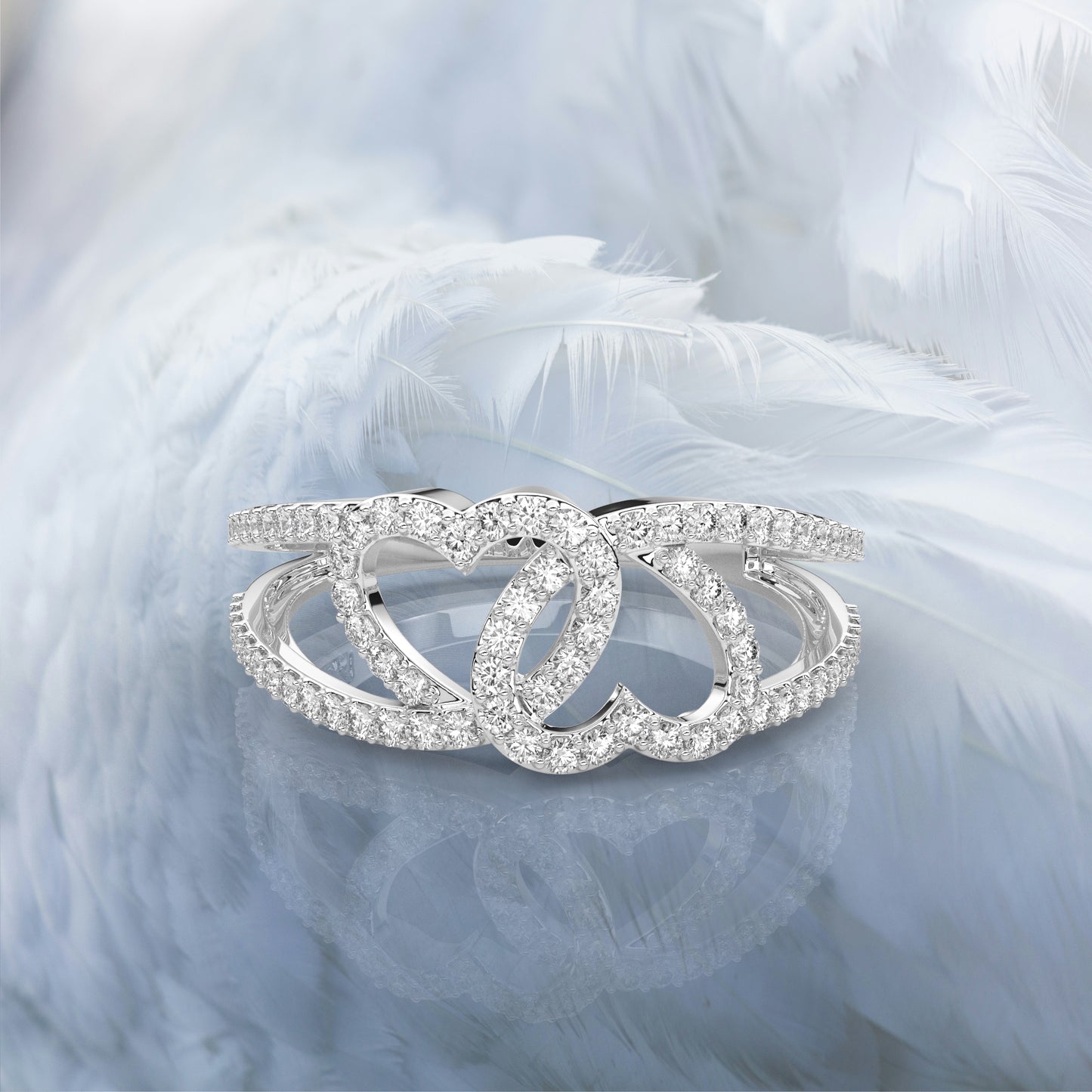 Cathaoir Moissanite Diamond 925 Silver Ring