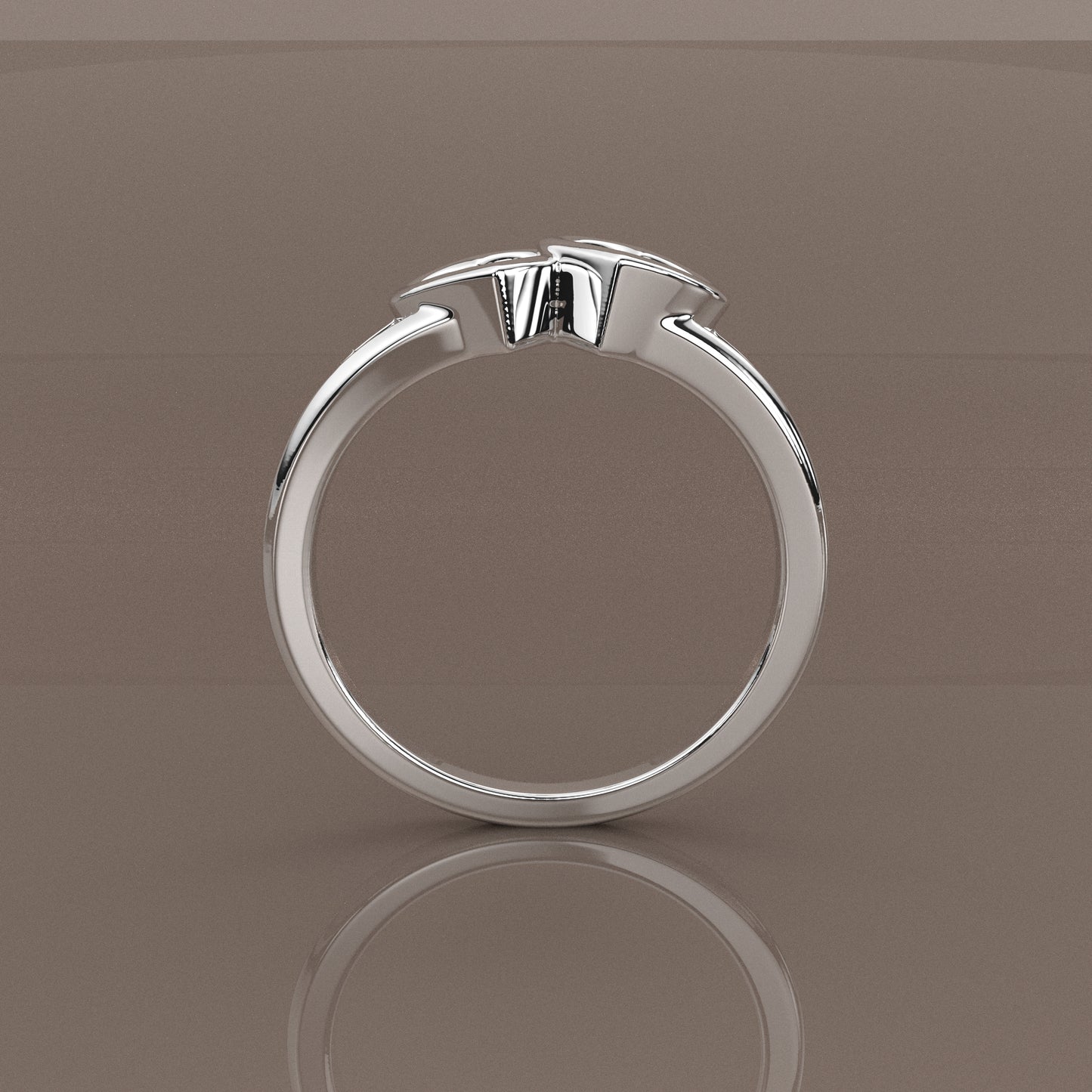 Chenva 925 Silver Ring
