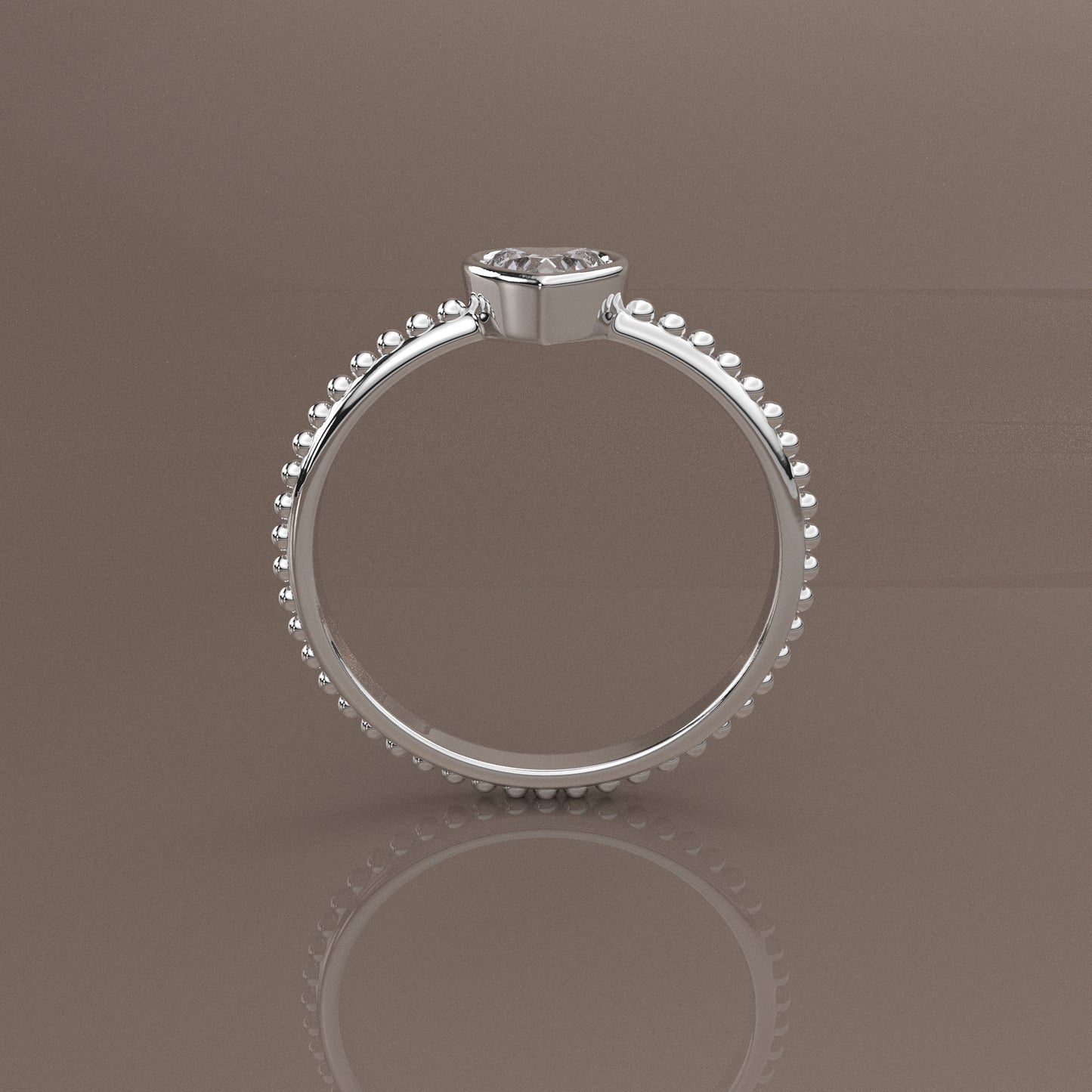 Moissanite Diamond 925 Silver Ring