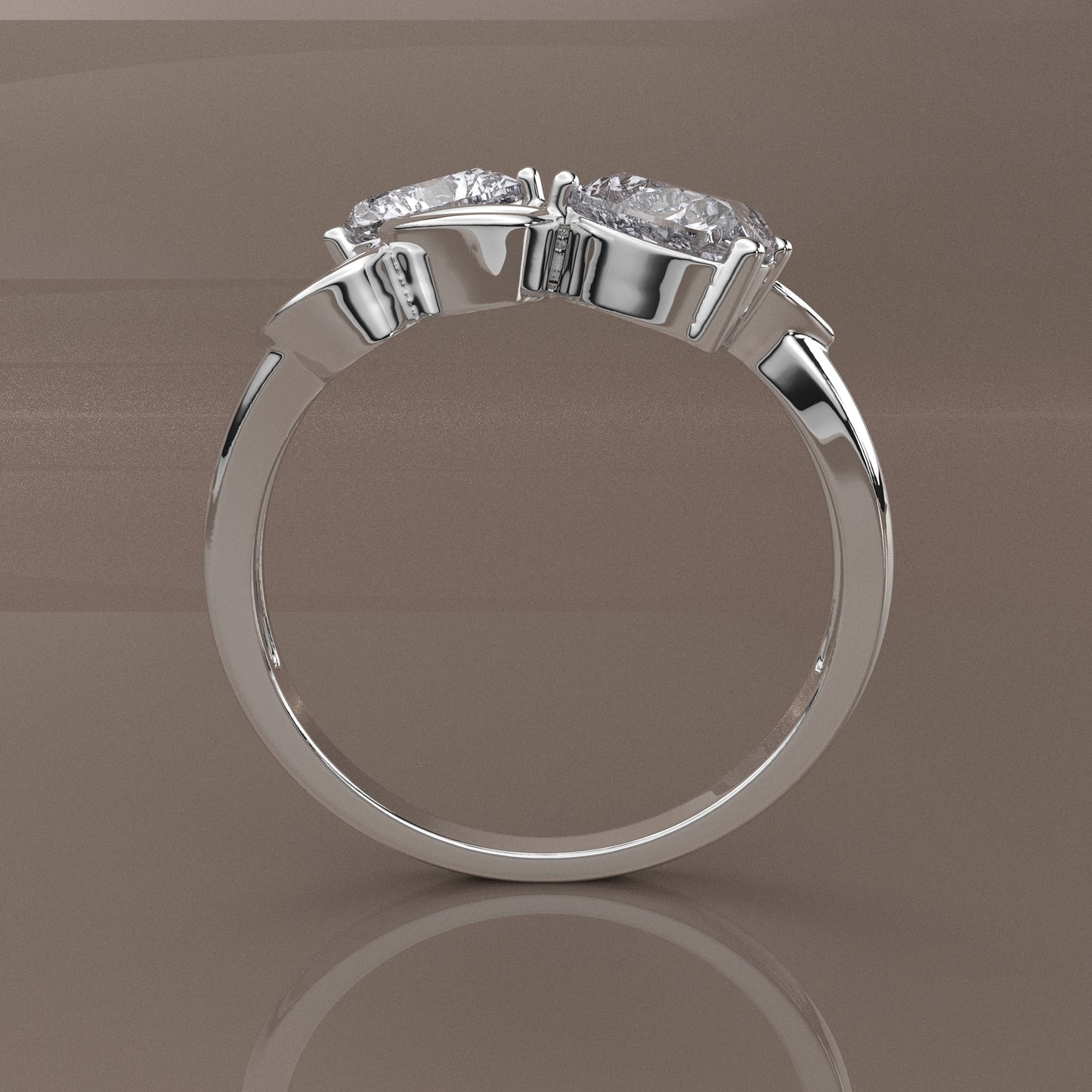 Moissanite Diamond 925 Silver Ring