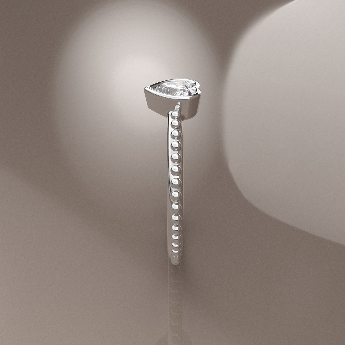 Moissanite Diamond 925 Silver Ring