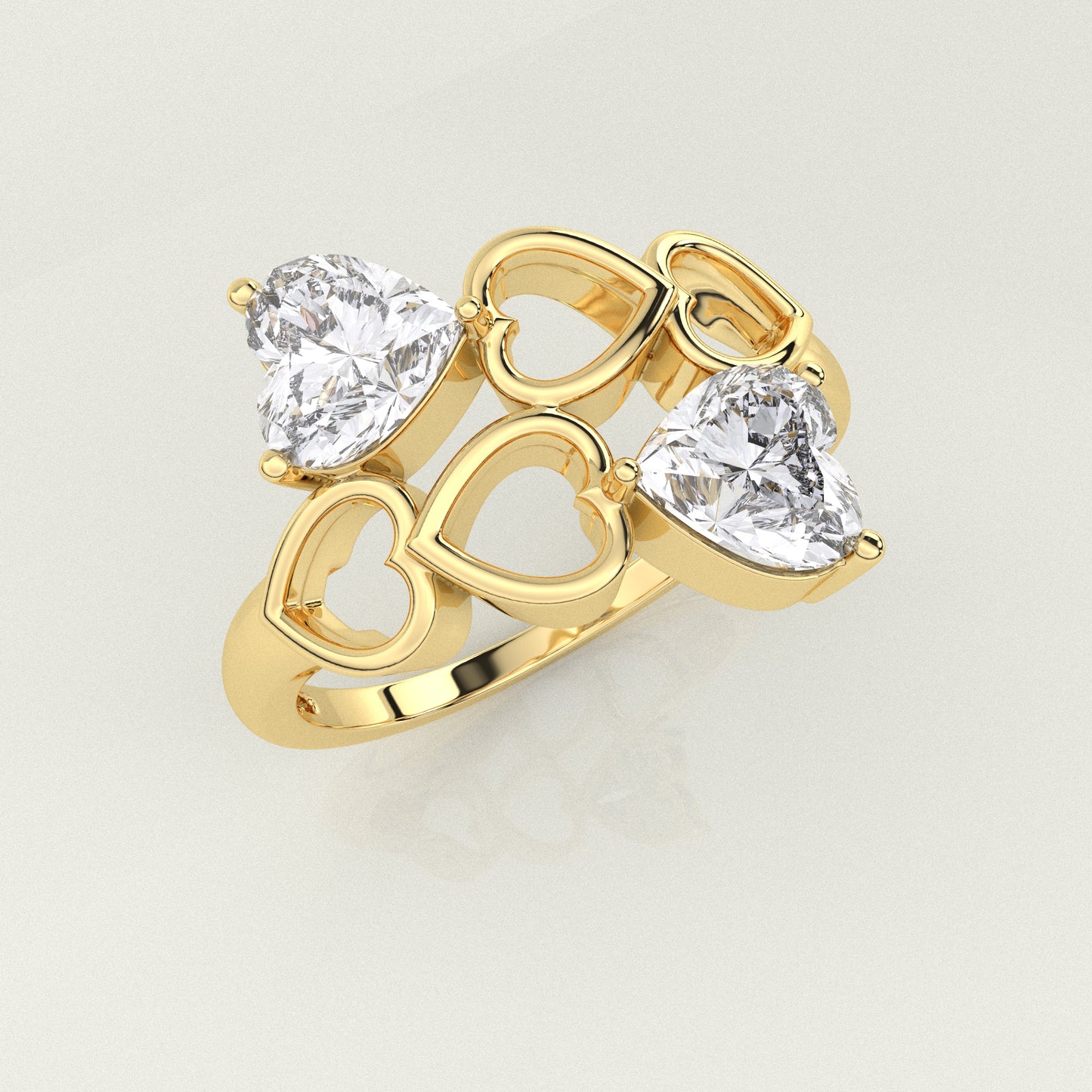 Moissanite Diamond 925 Silver Ring