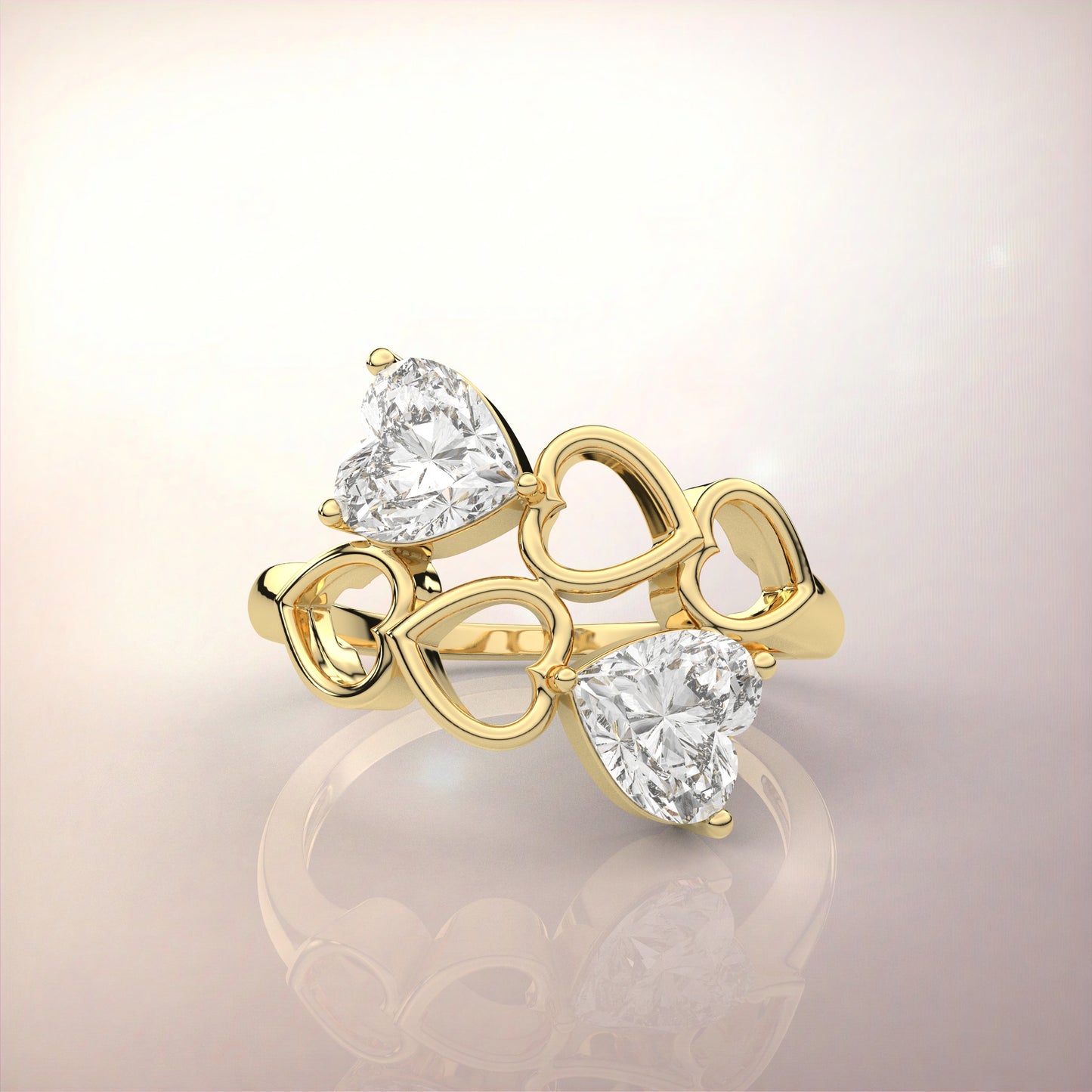 Moissanite Diamond 925 Silver Ring
